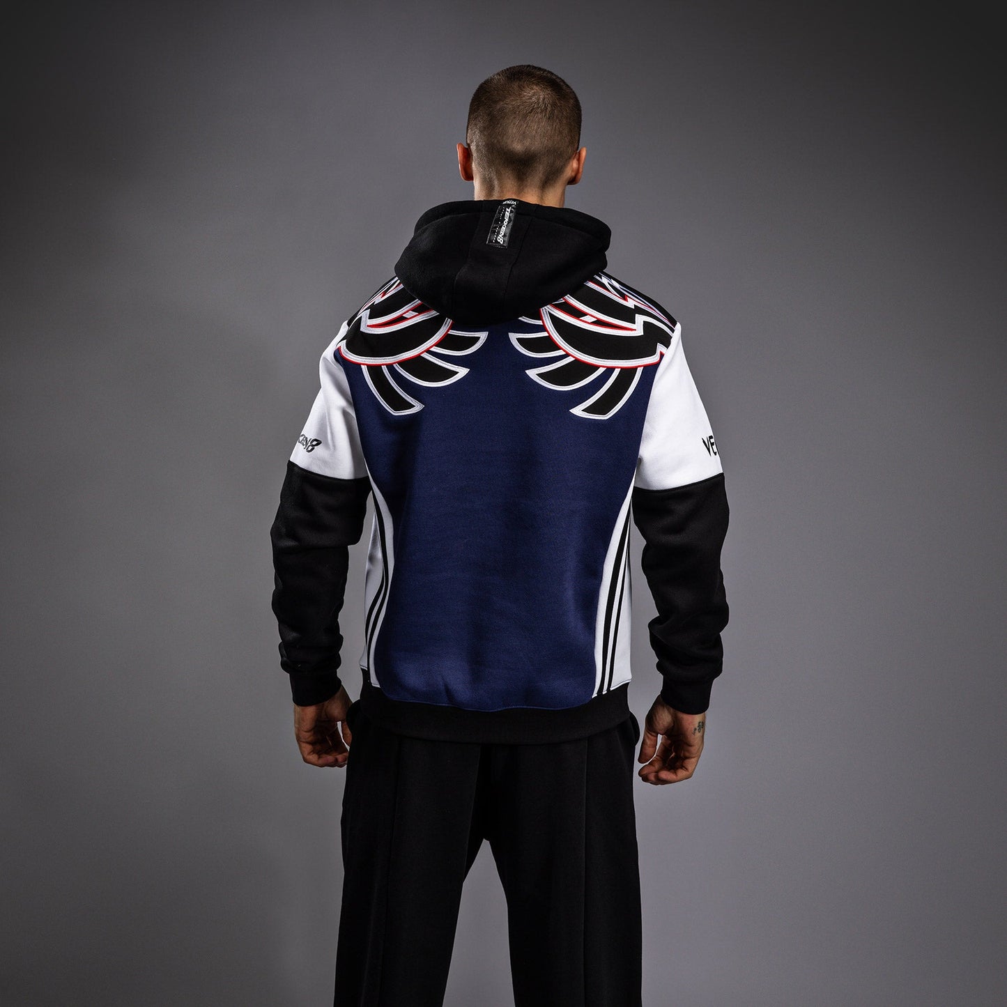 Venum x TEKKEN 8 - Jin Kazama Hoodie - Blue/Black/White