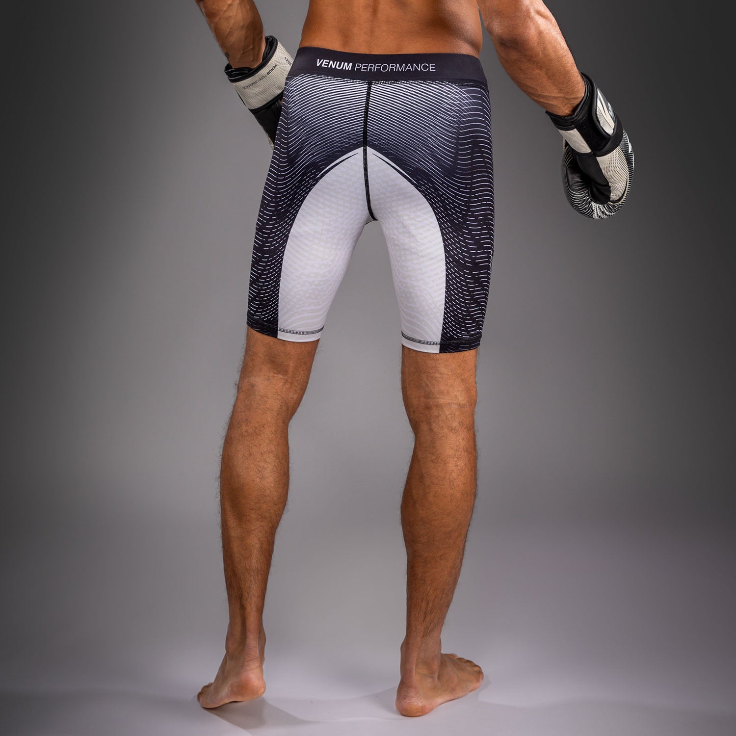 Venum Galactic 3.0 Vale Tudo Shorts - Off-White/Black  product-type_Compression shorts Venum