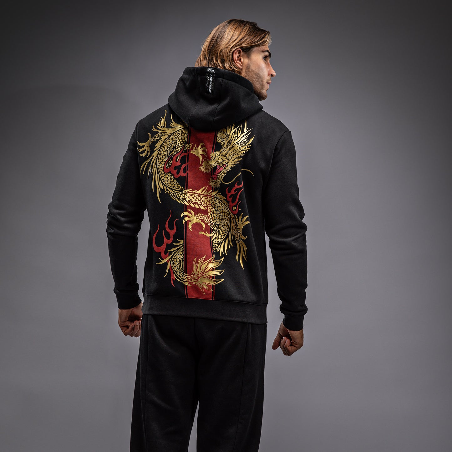 Venum x TEKKEN 8 - Marshall Law Hoodie - Black/Red/Gold