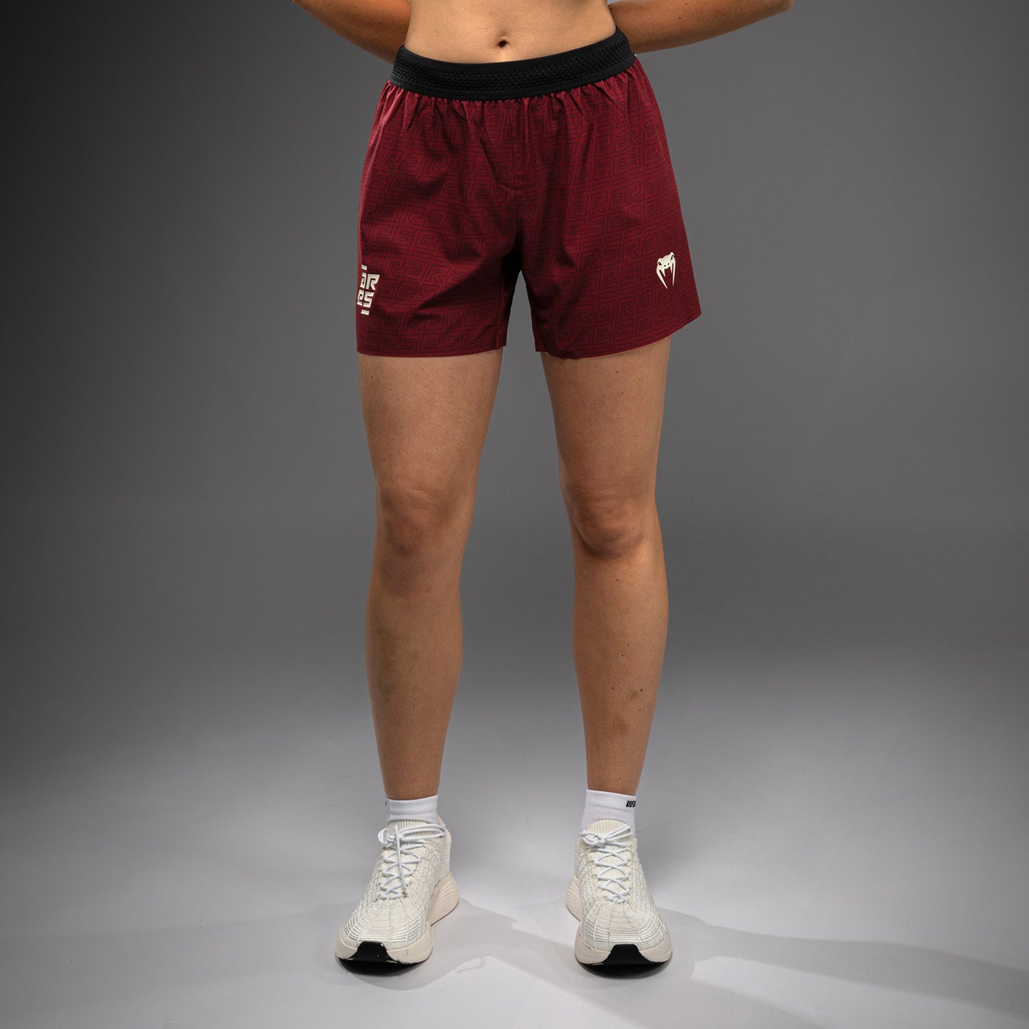 Venum x Ares Women’s Training Shorts - Burgundy