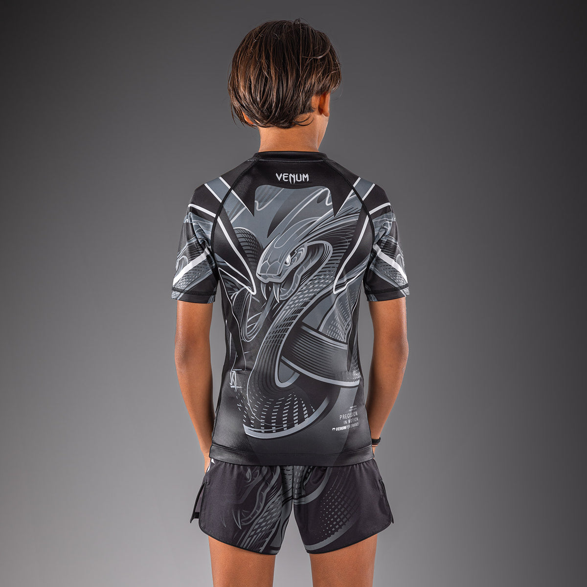 Crimson Viper 2.0 Short Sleeves Rashguards Black/Grey