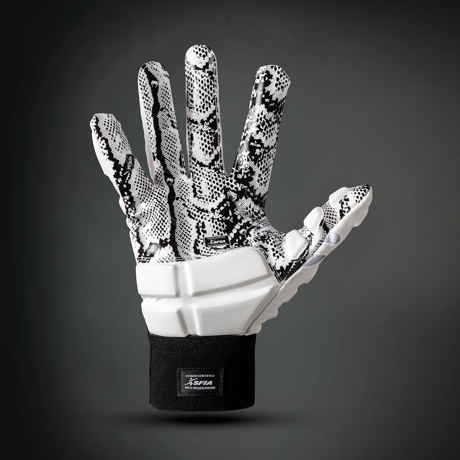 WHITE/BLACK Venum Elite Xtp Football Gloves - Venum