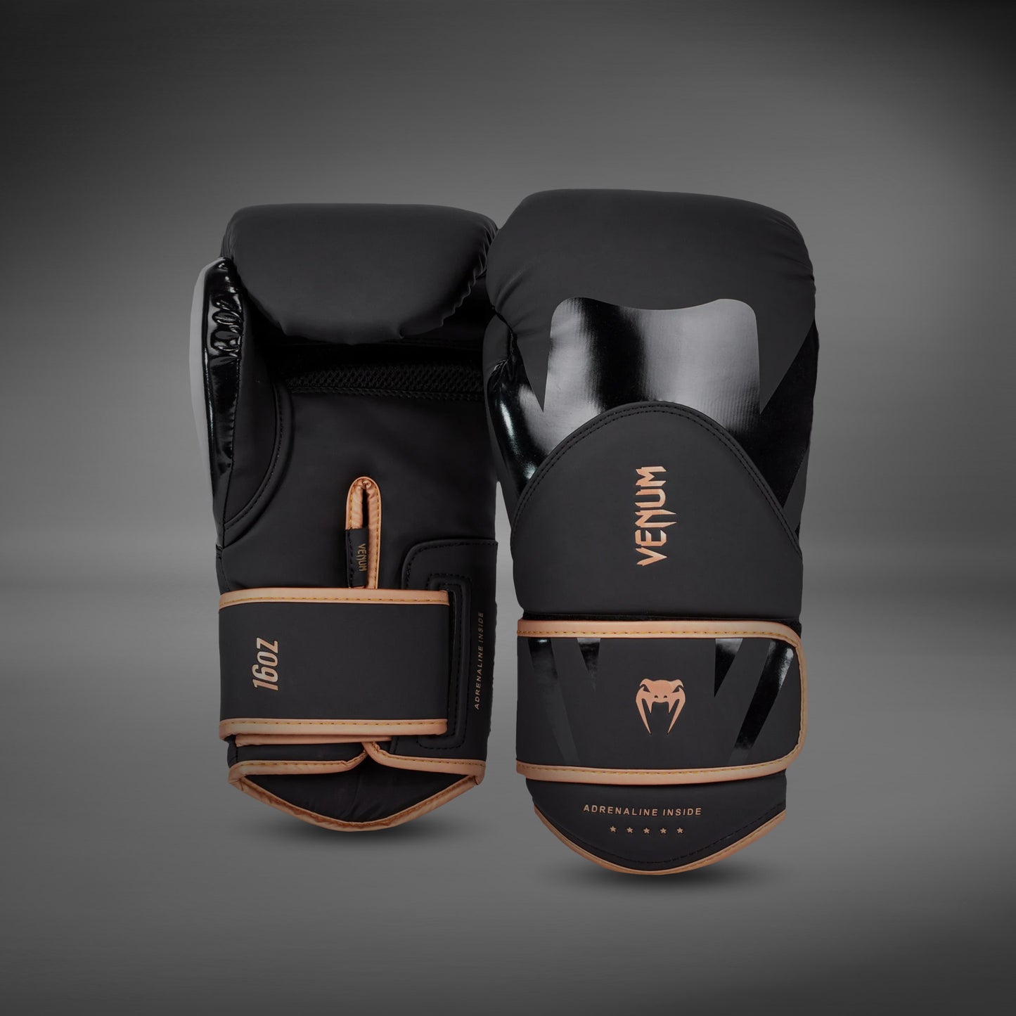 Venum Challenger 4.0 Boxing Gloves - Black/Bronze