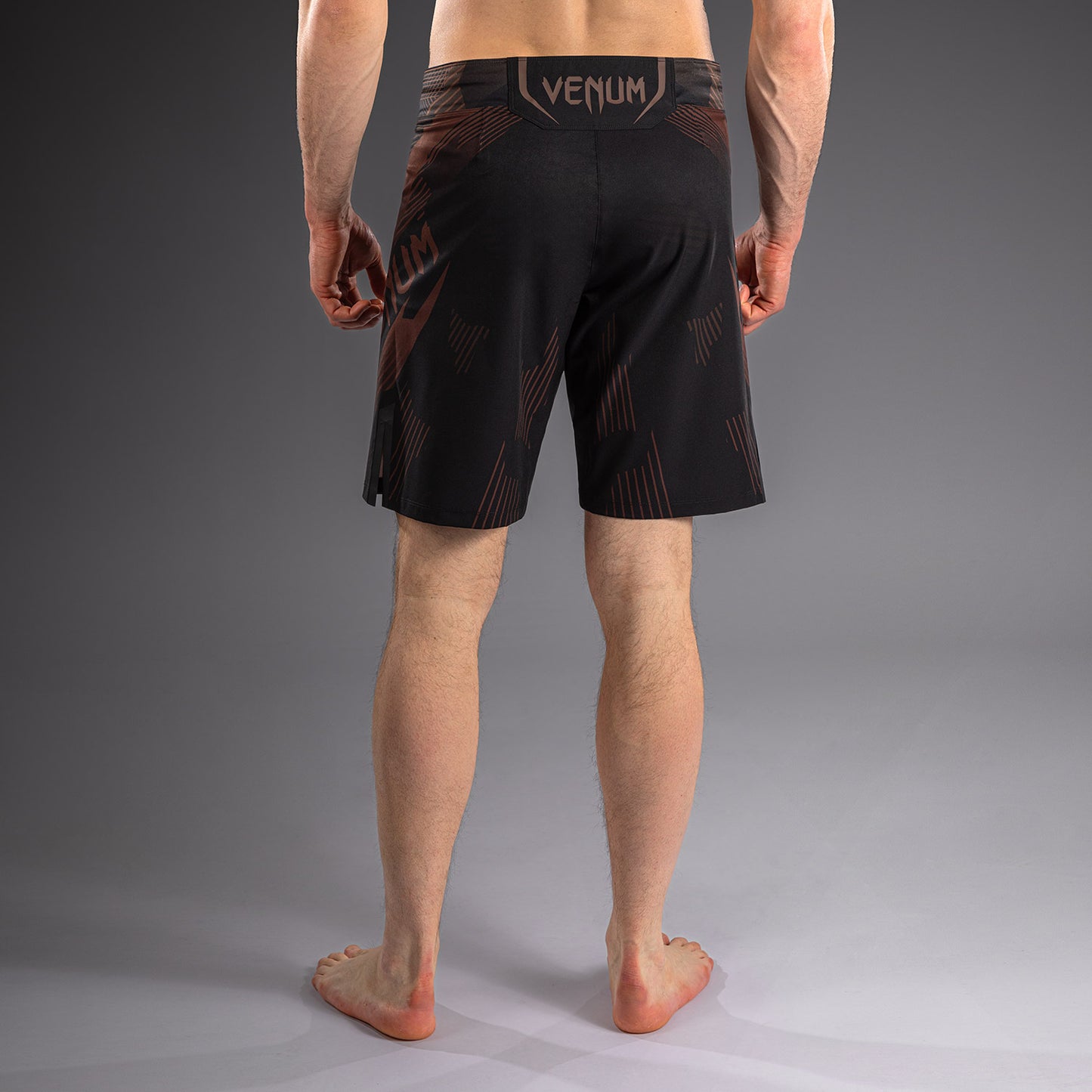 Venum No-Gi 6.0 Fight Shorts - Black/Brown  product-type_MMA Shorts Venum