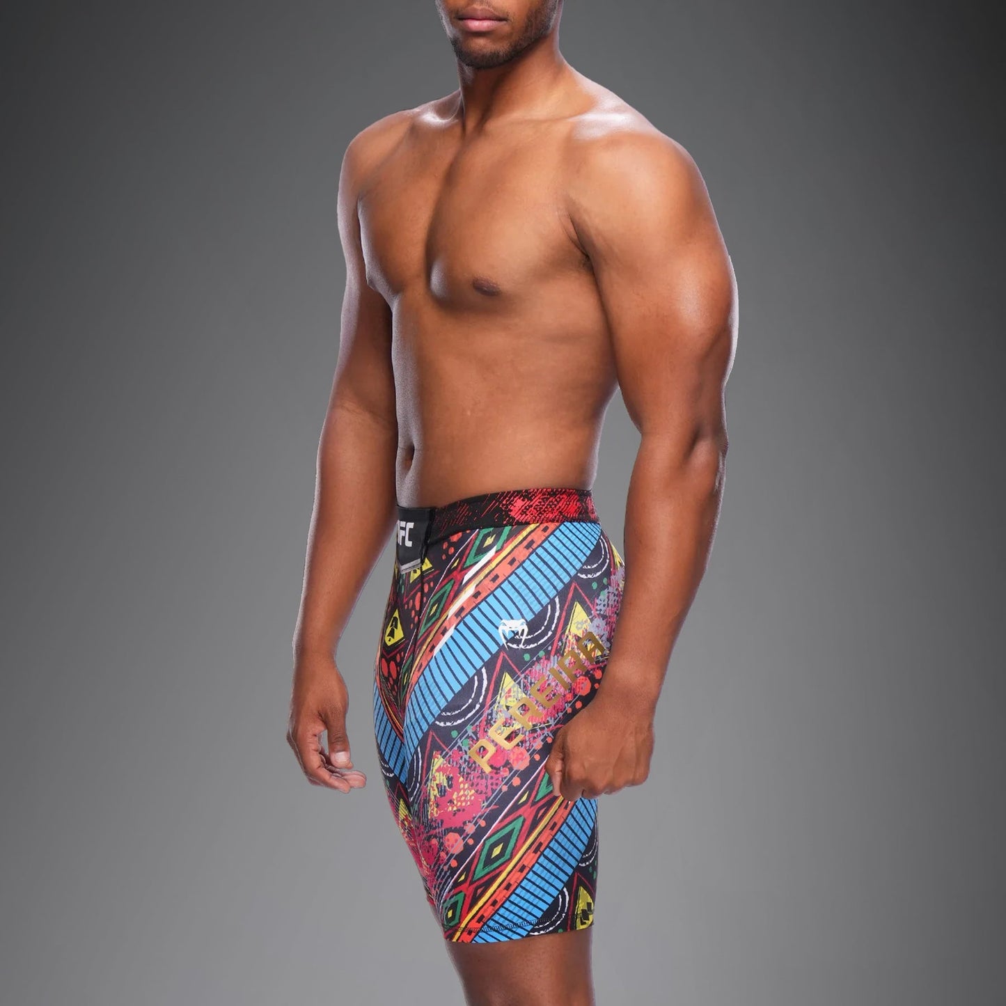 Men’s UFC Adrenaline Unrivaled by Venum Red Alex Pereira Vale Tudo Short
