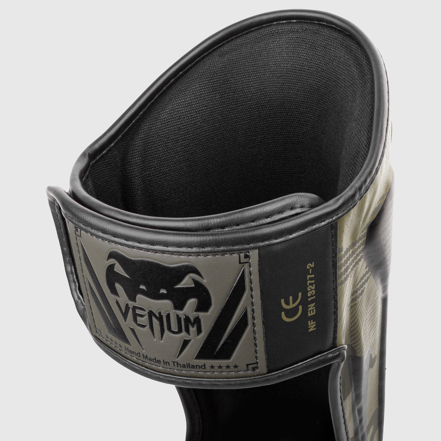 Venum Elite Shin Guard - Khaki Camo