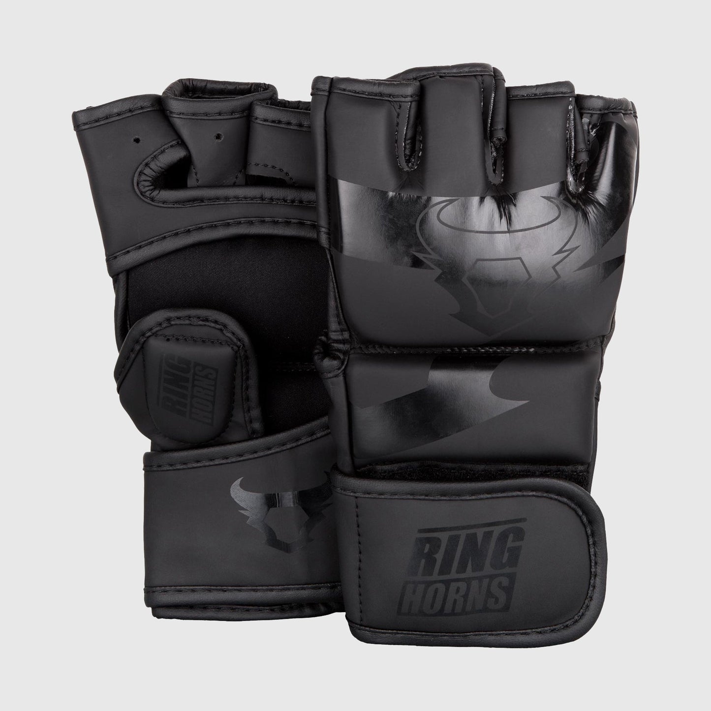 Ringhorns Charger by Venum MMA Gloves - Black/Black
