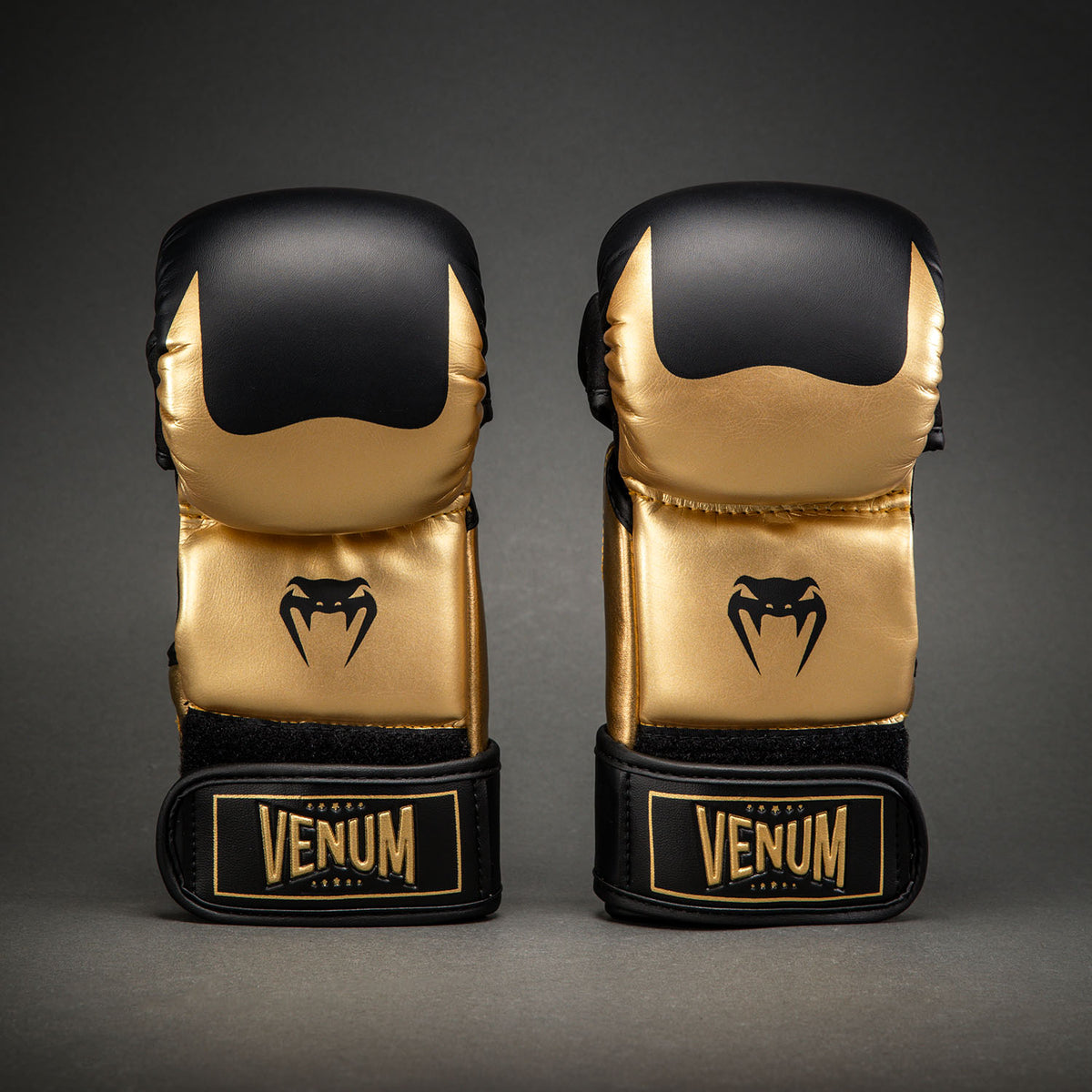 Venum Attack 2.0 Sparring Gloves - Gold/Black