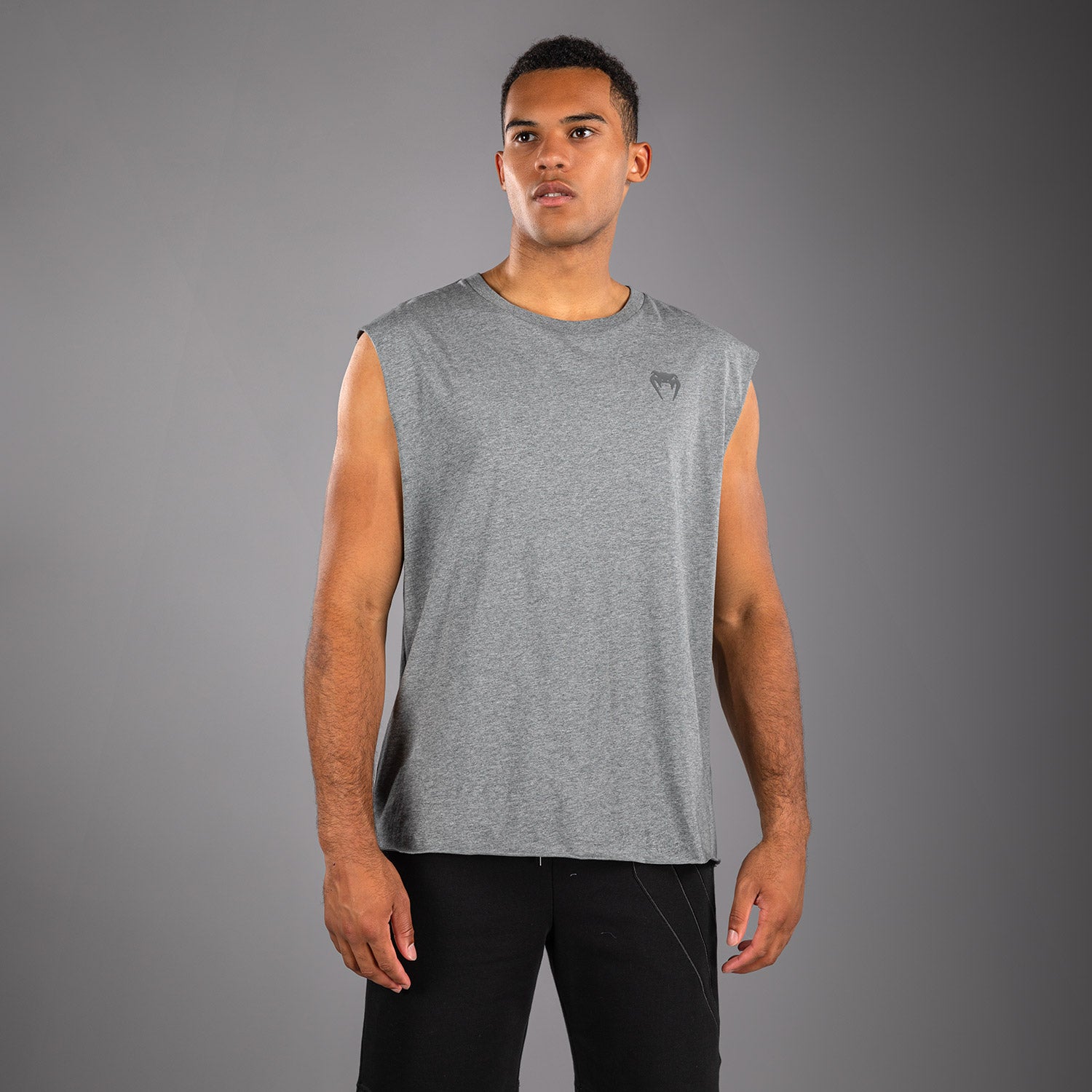 Venum Divide Sleeveless T-Shirt - Heather Grey - Venum