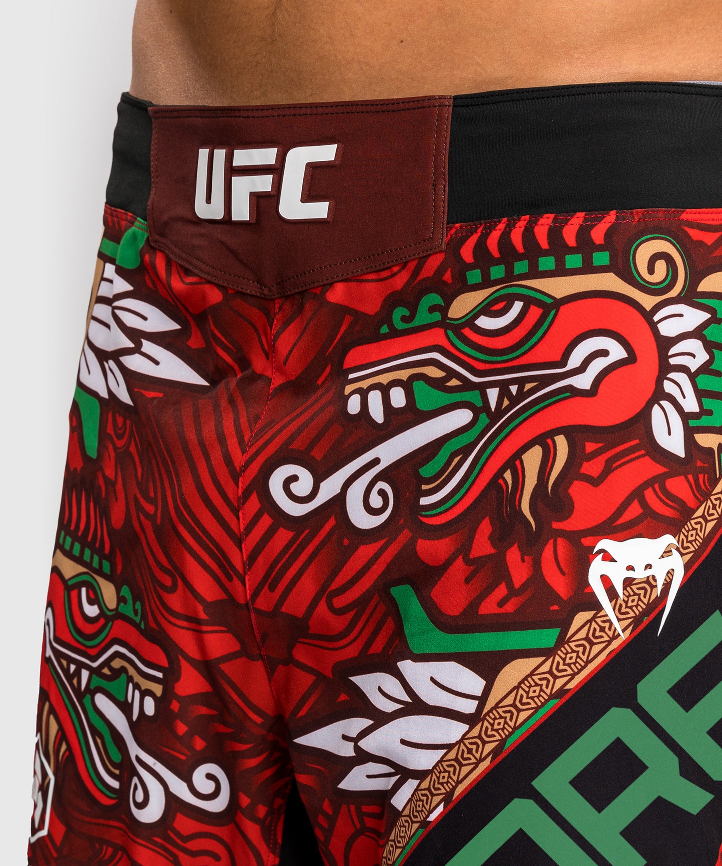 Men’s UFC Unrivaled by Venum Red Brandon Moreno Short Fit Fight Short
