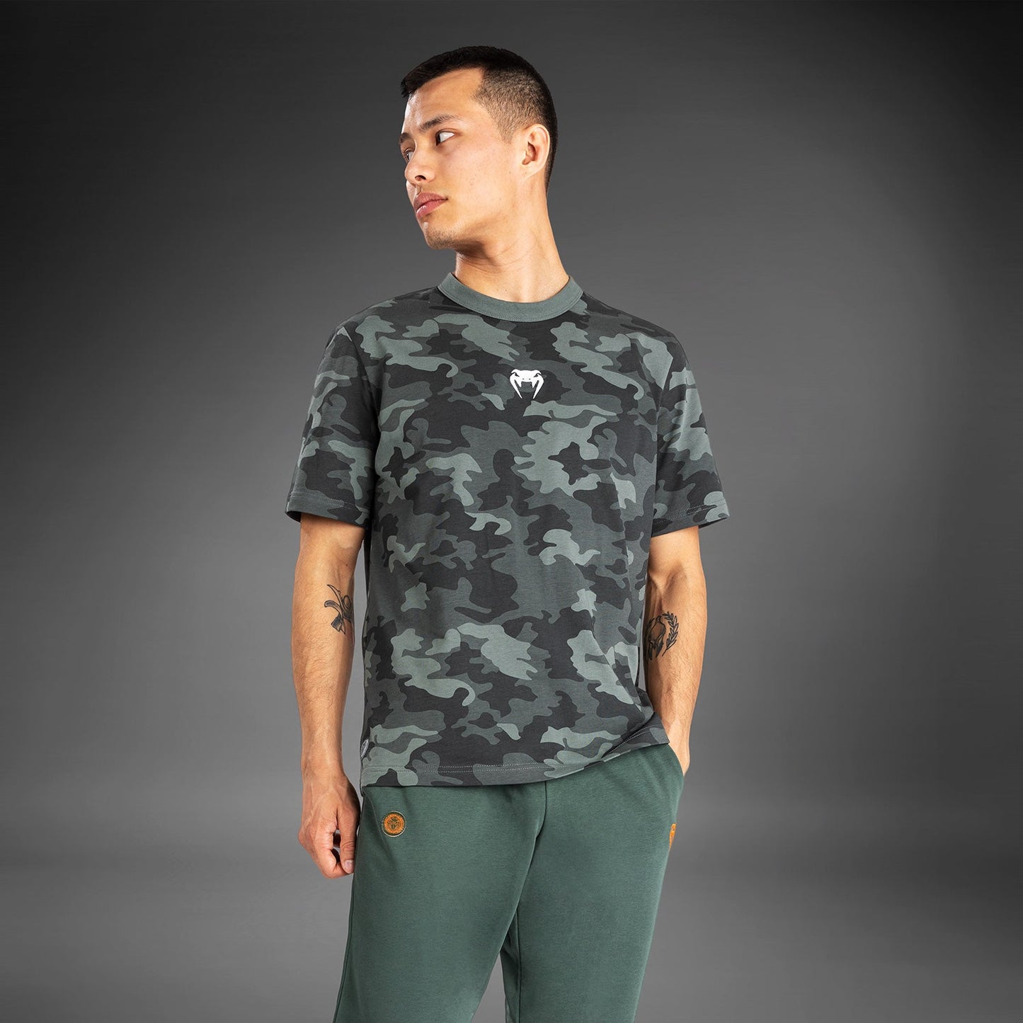Venum Vortex XL Men's T–Shirt - Khaki Camo