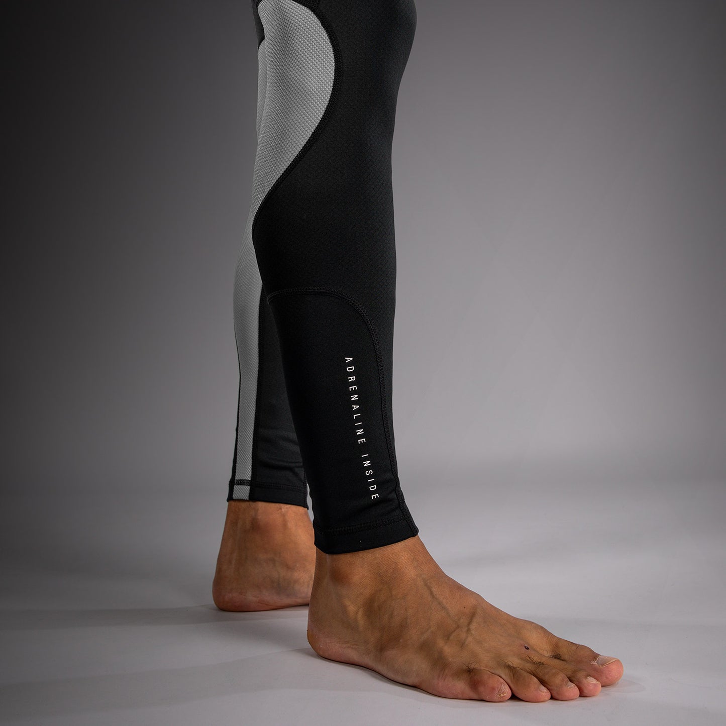 Venum Adrenaline Spats - Black/Silver Grey