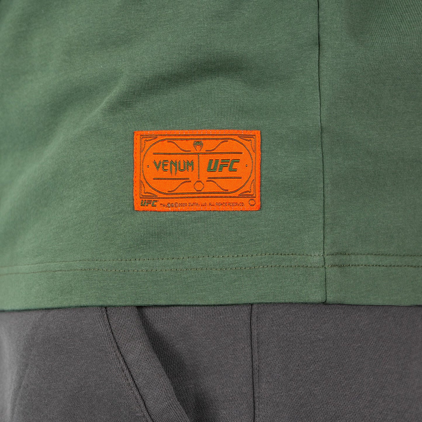UFC by Venum Ulti-Man T-Shirt - Khaki/Orange