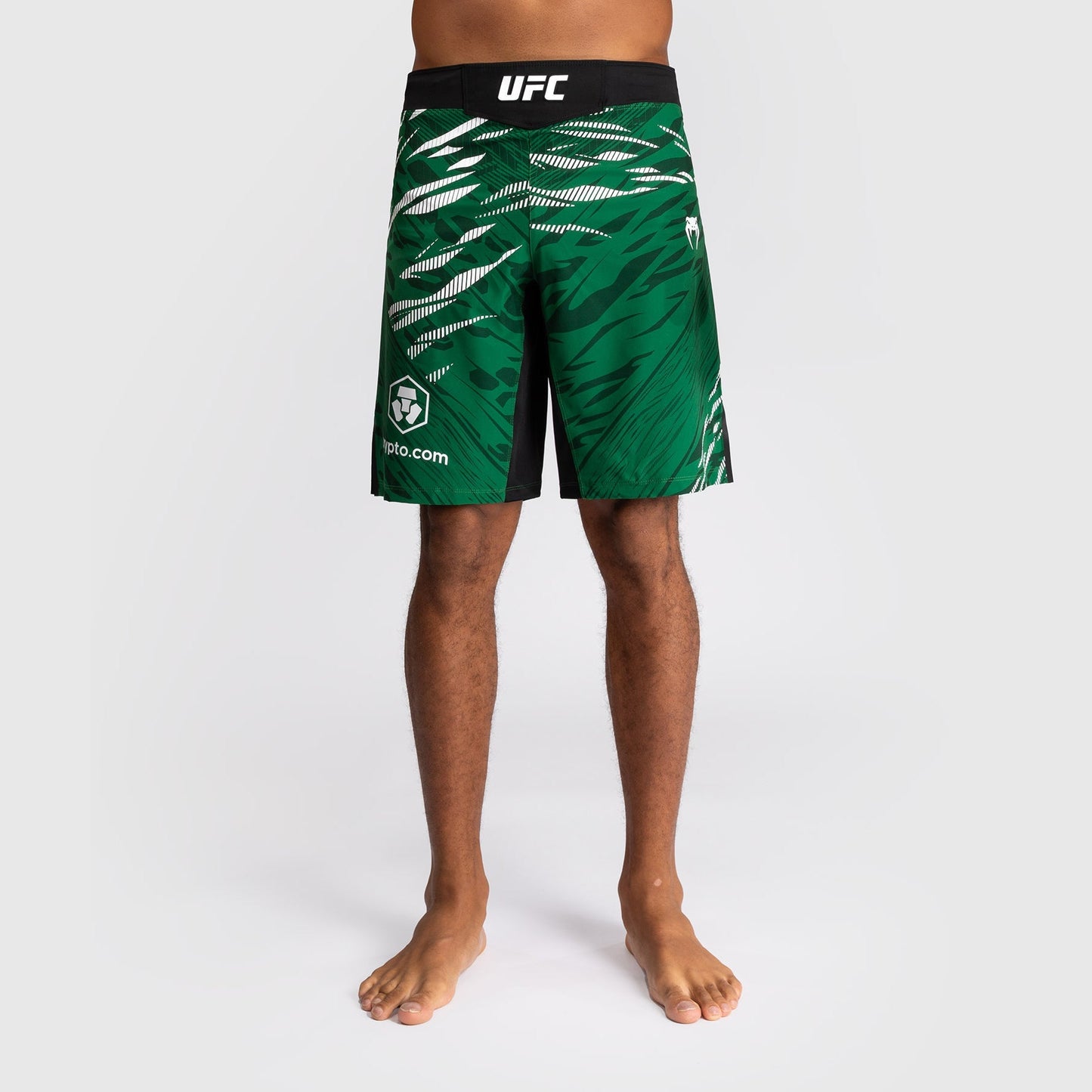 UFC Fusion by Venum Personalized Authentic Fight Night Men's Fight Short - Long Fit - Green