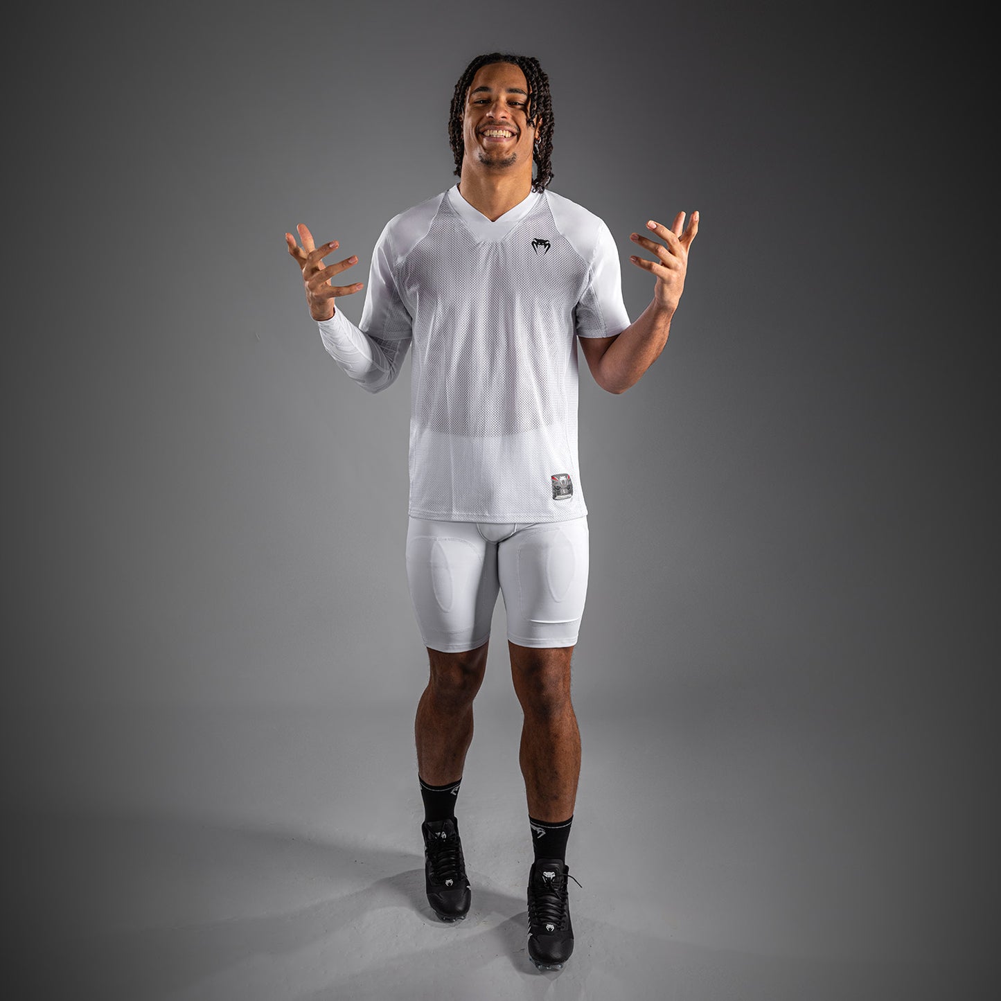 Venum Elite Football Compression Shorts - White