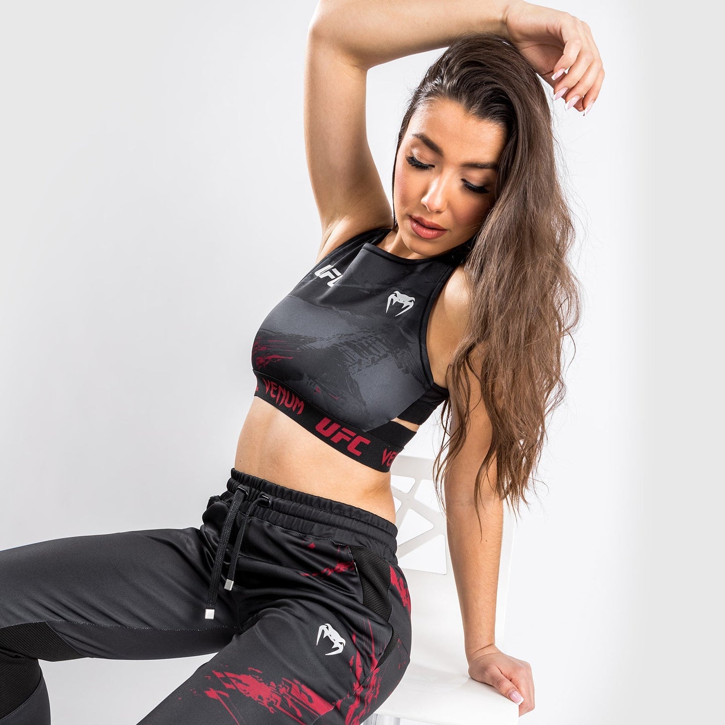 UFC Venum Authentic Fight Week Women’s 2.0 Pant - Black/Red