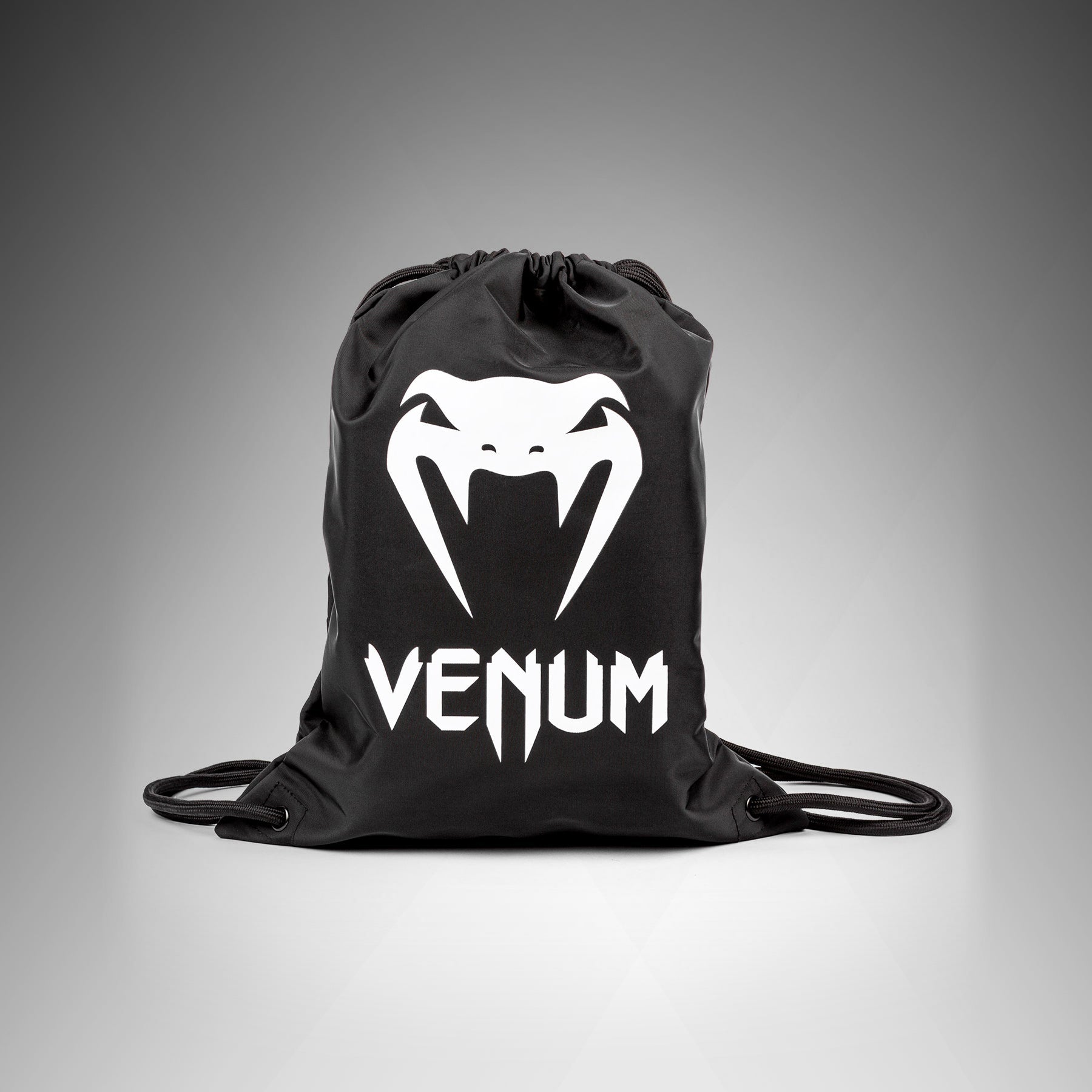サウンドバッグ新品venumブランド Venum Classic Drawstring Bag (20-25L) - Black/White - Venum