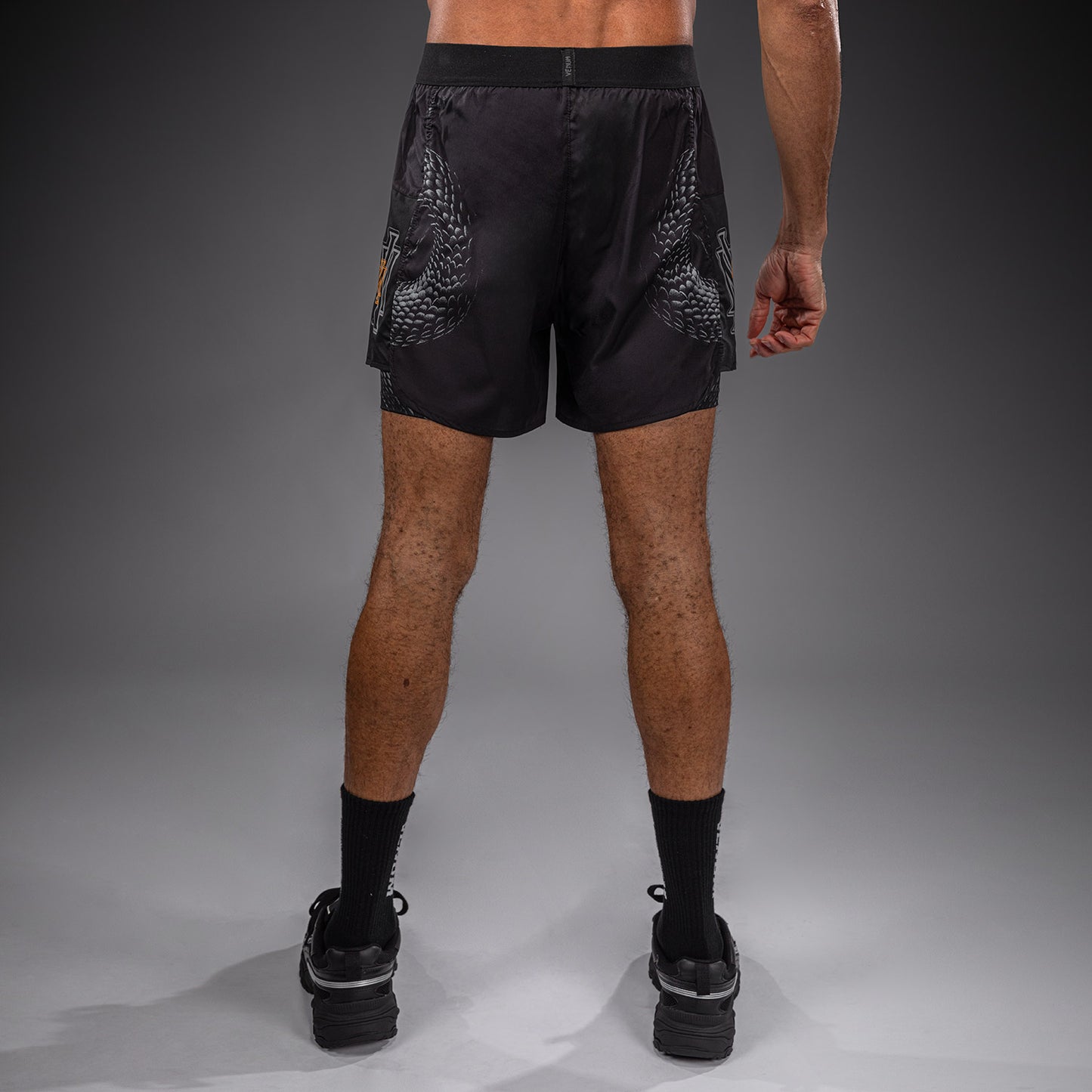 Venum Matupa Training Shorts - Black/Grey/Gold