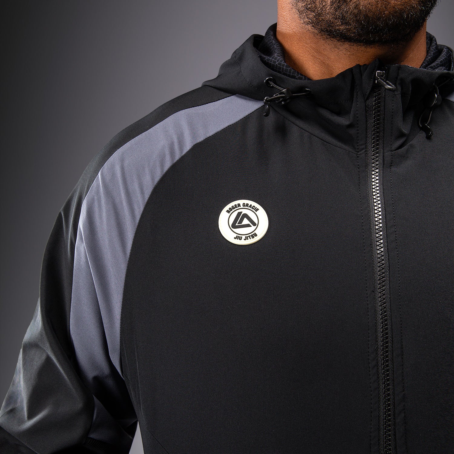 Venum X Roger Gracie Academy Track Jacket - Black - Venum