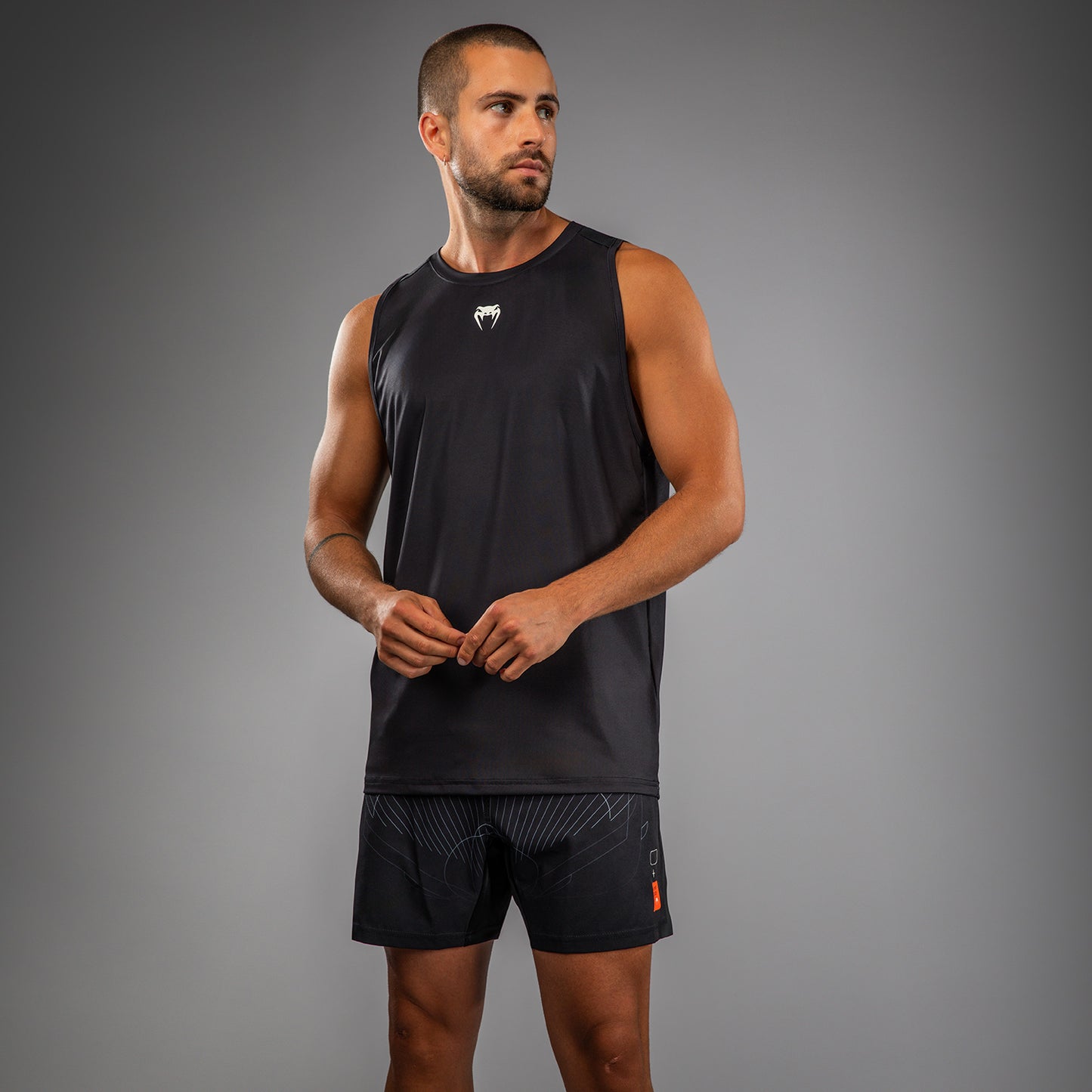 Venum Eclipse Dry-Tech Tank Top - Black/Ivory