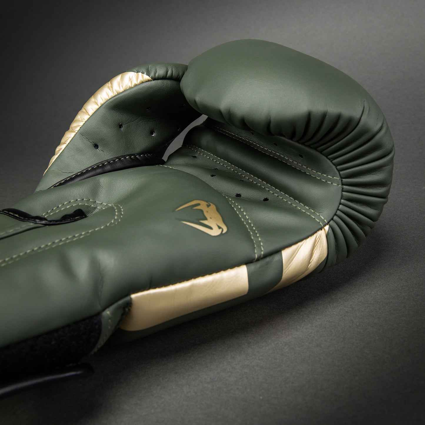 Venum Elite Boxing Gloves - Khaki