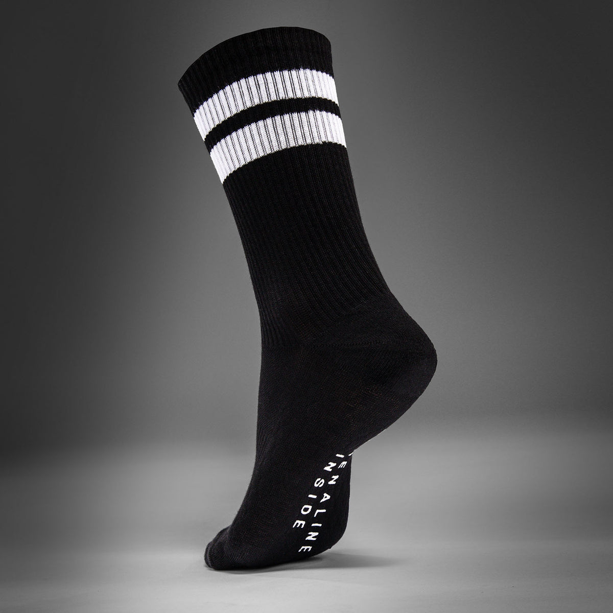 Venum Adrenaline Crew Socks 3-Pack - Black/White  product-type_Socks Venum