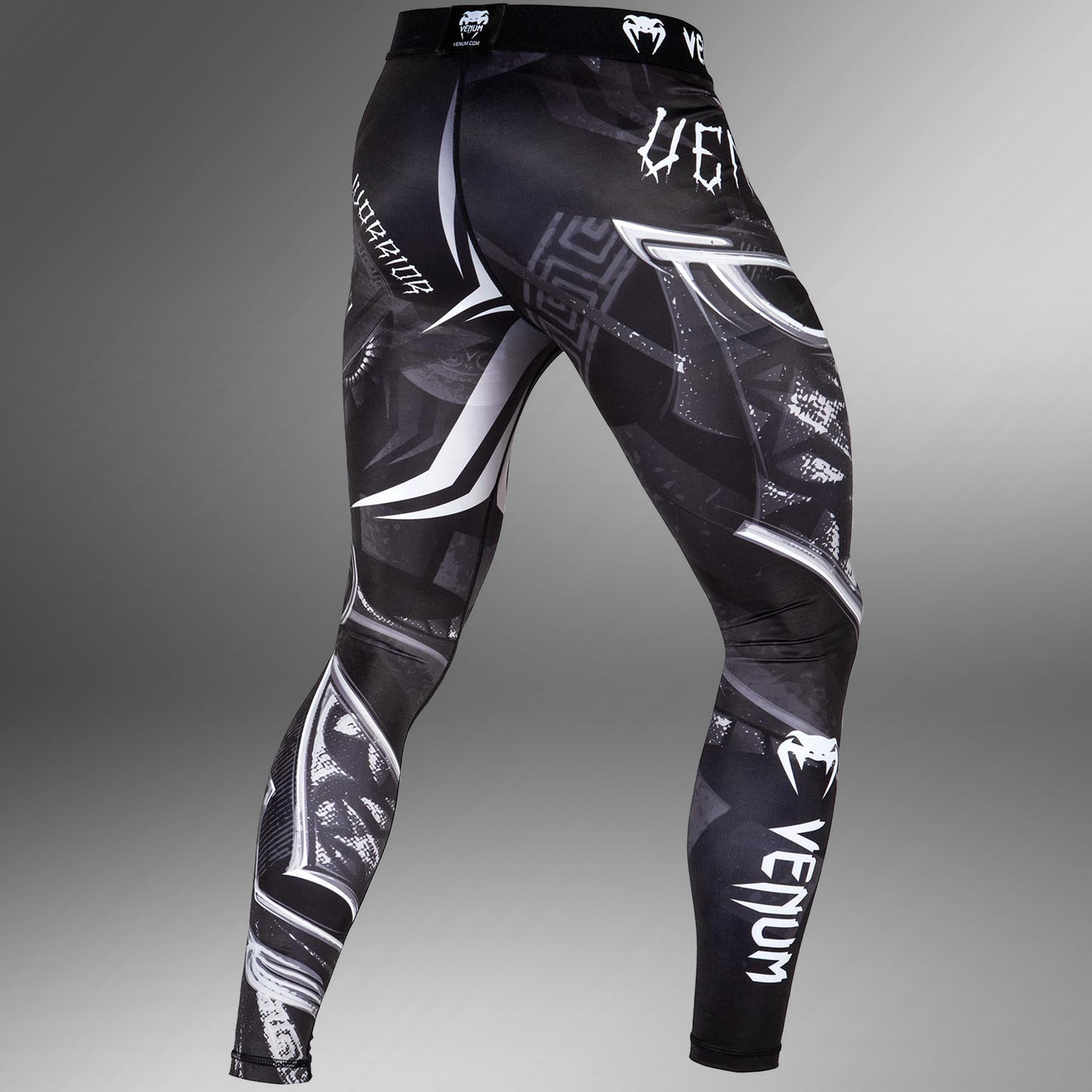 Venum Gladiator 3.0 Compression Tights - Black/White