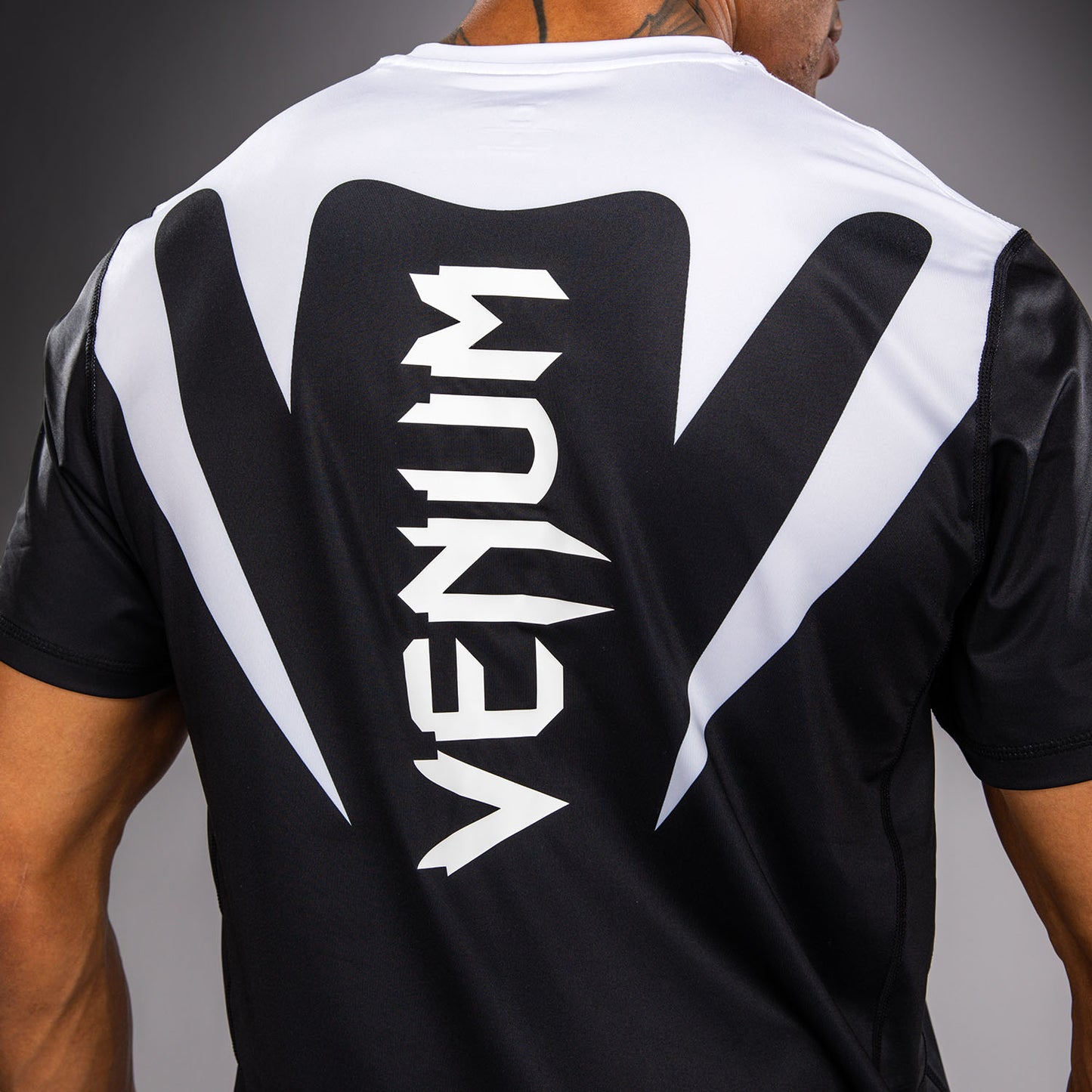 Venum Attack 90 Dry-Tech T-Shirt - White/Black