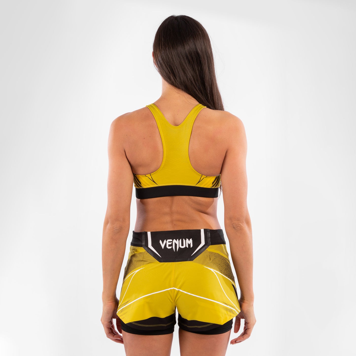 UFC Venum Authentic Fight Night Women's Sport Bra - Yellow