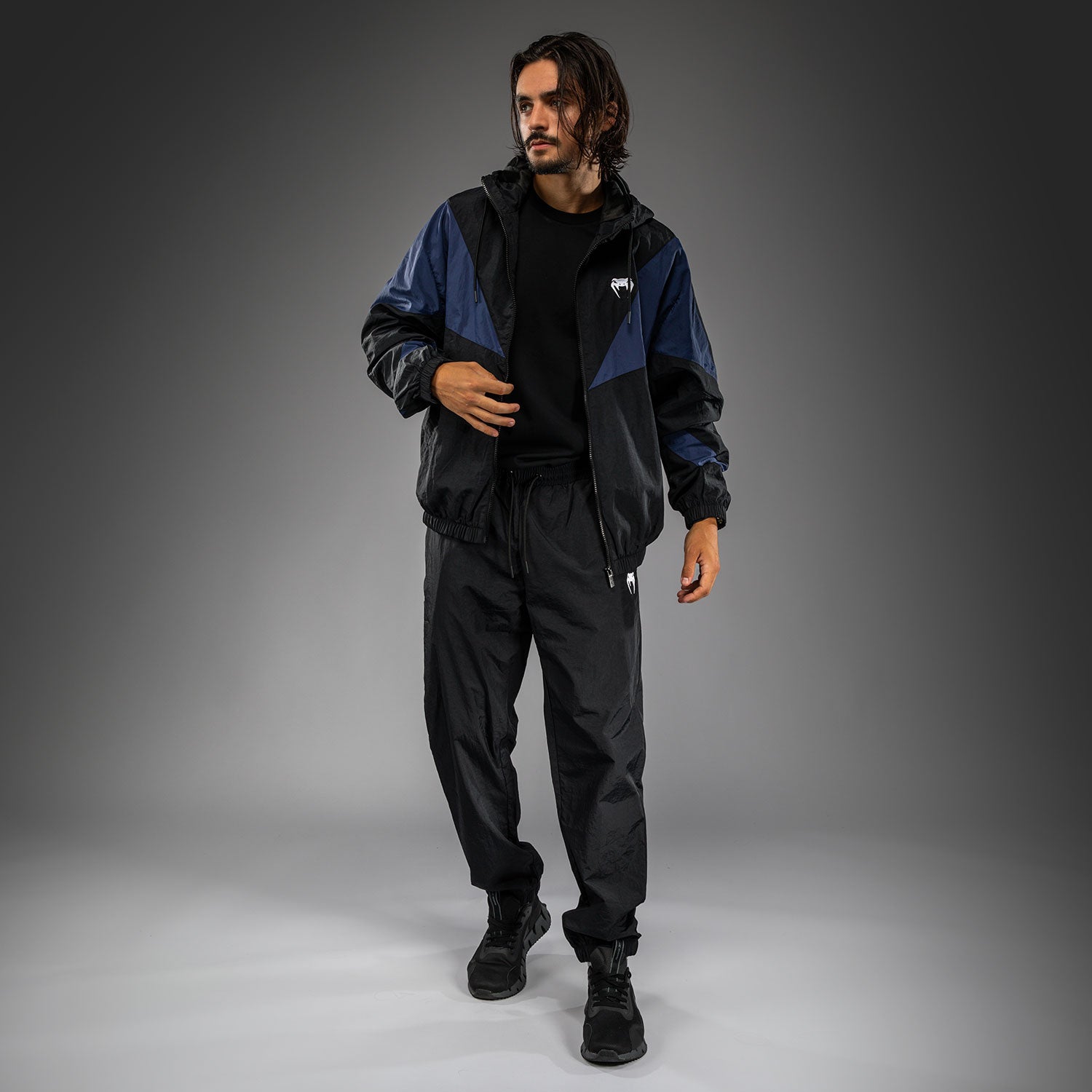 Venum Vectra Track Jacket - Black/Blue - Venum