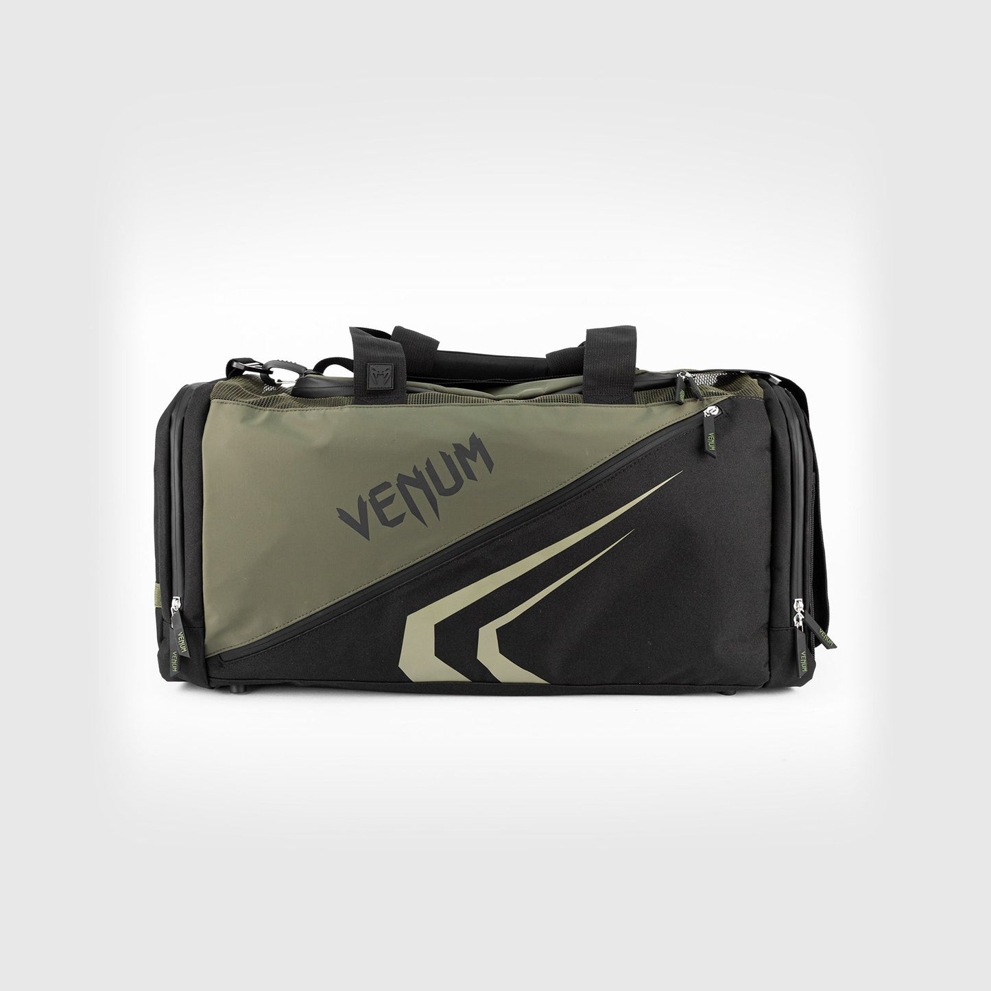 Venum Trainer Lite Evo Sports Bags - Khaki/Black