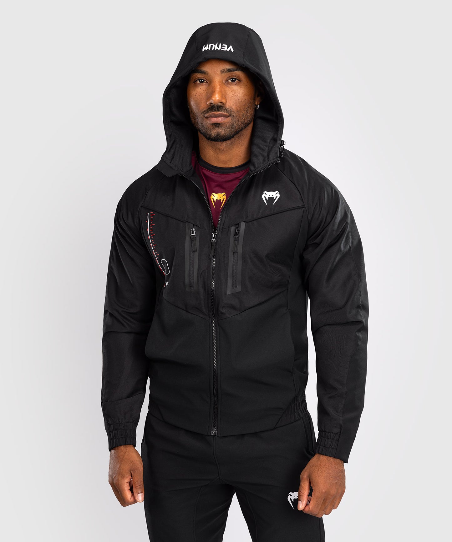 Venum Tactical XT Track Jackets - Black/Fire Red