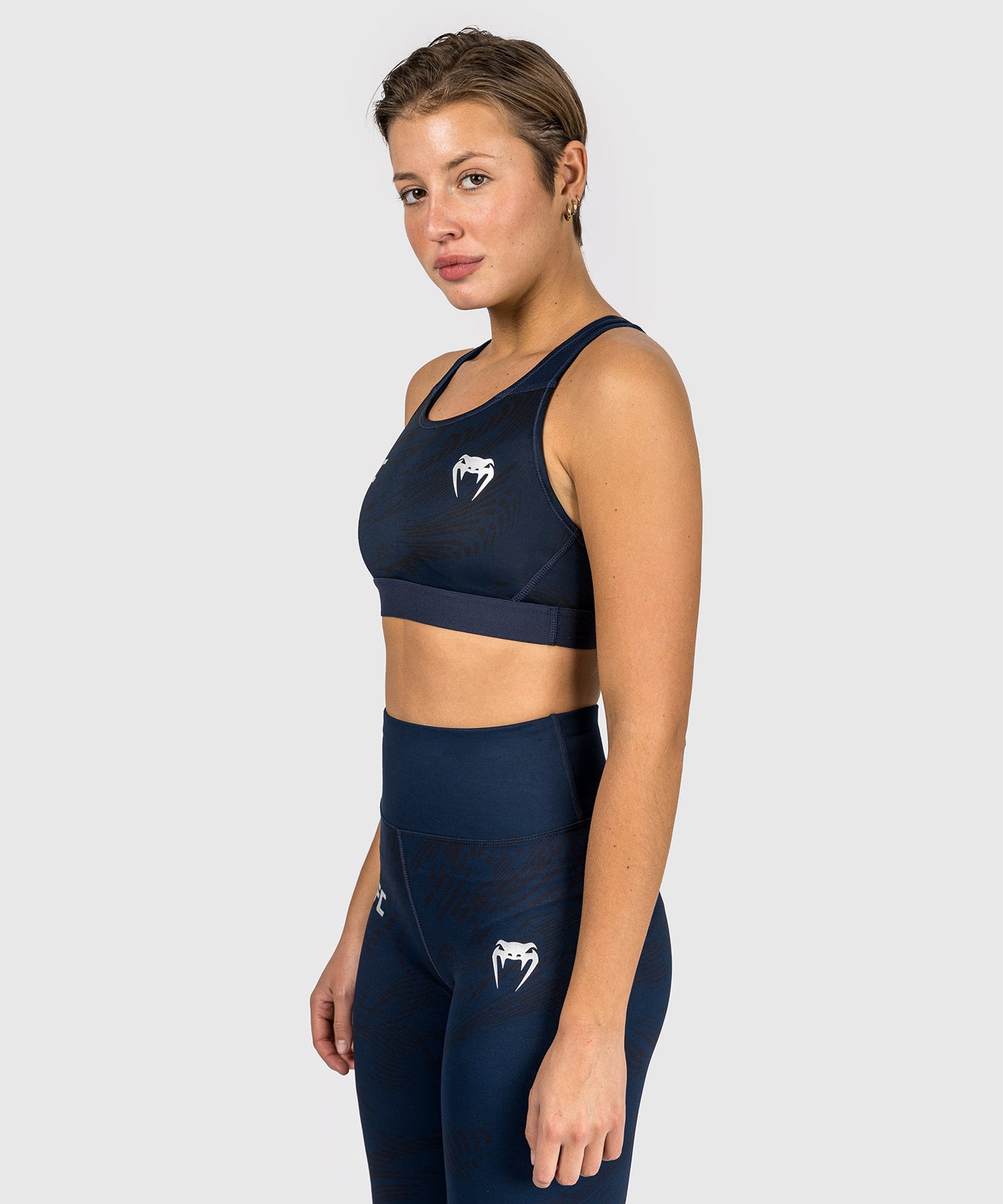 UFC Fusion by Venum Fight Week Women’s Sports Bra - Oceanic Blue