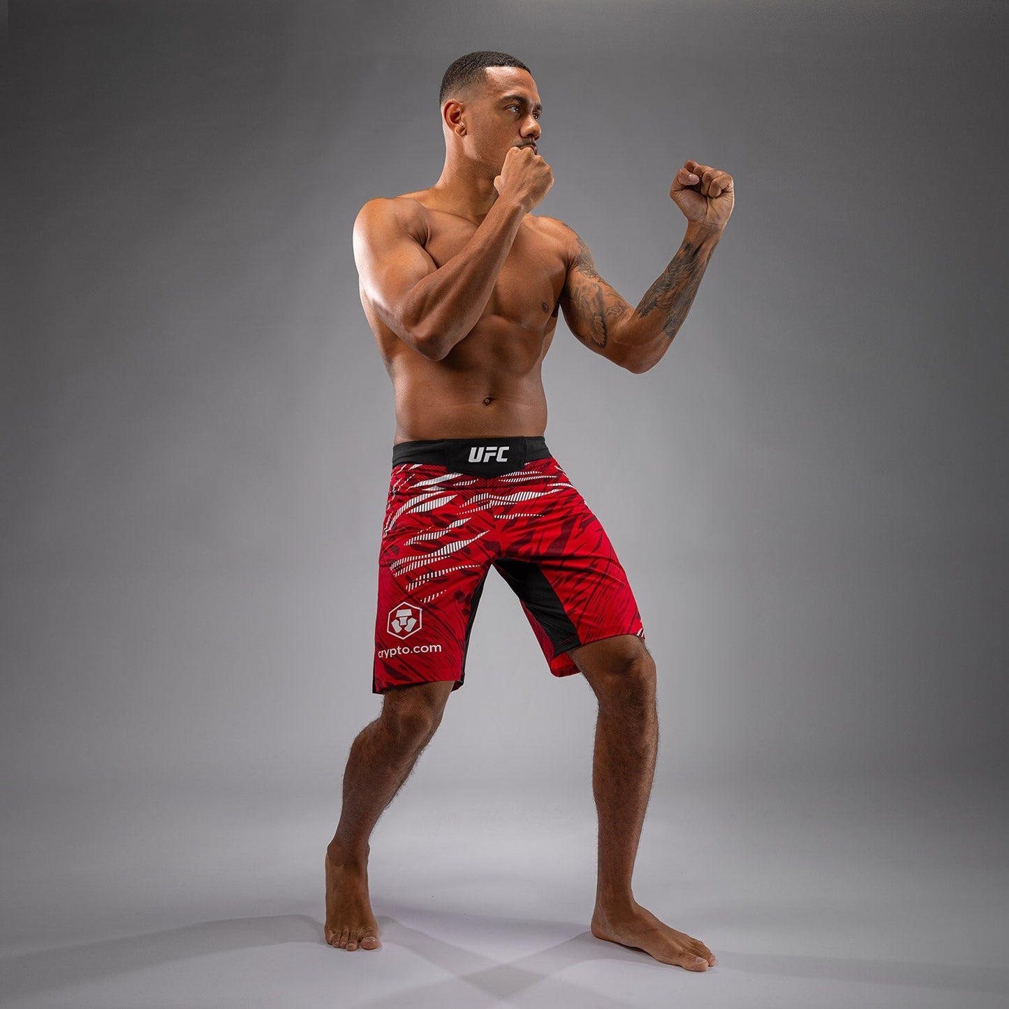UFC Fusion by Venum Authentic Fight Night Men’s Fight Short - Long Fit - Red