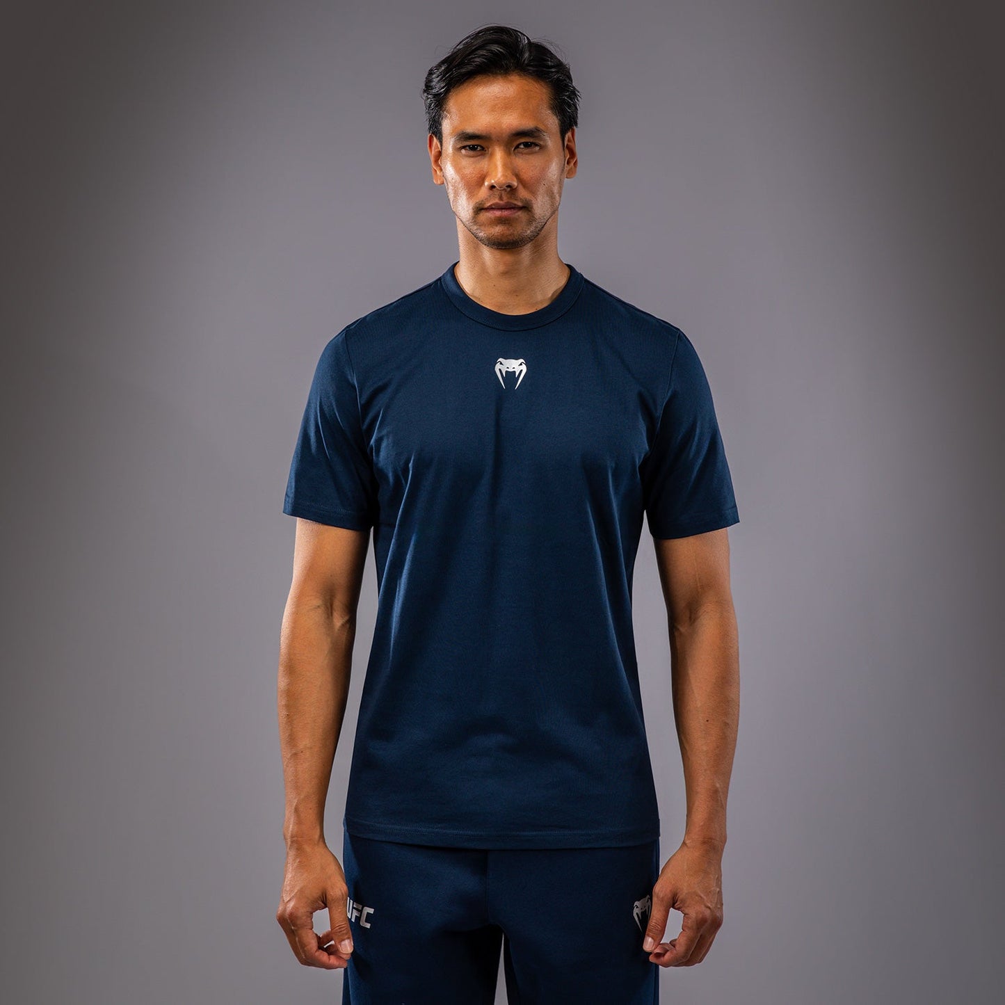 UFC Fusion by Venum Fight Week Men’s Short Sleeve T-Shirt - Solid Oceanic Blue