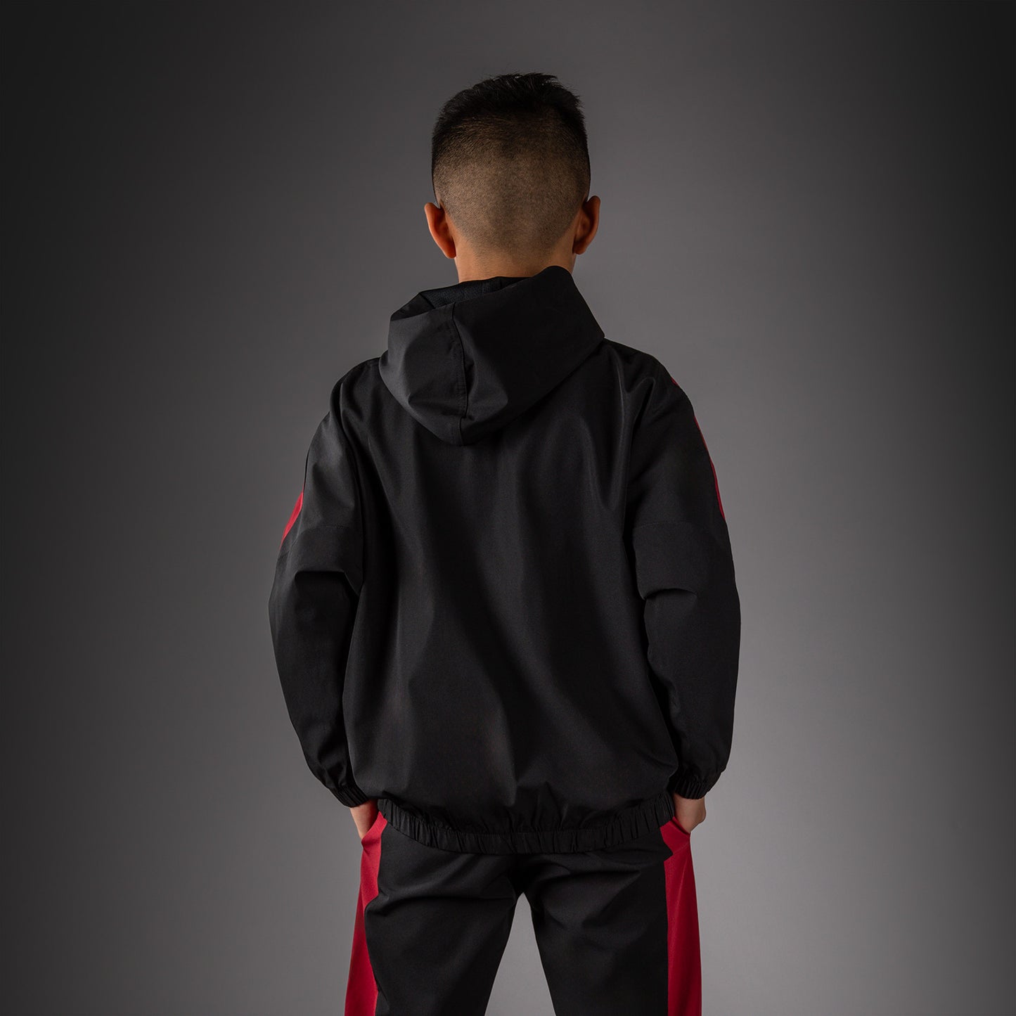 Venum Vectra Kids Track Jacket - Black/Red  product-type_Jackets Venum