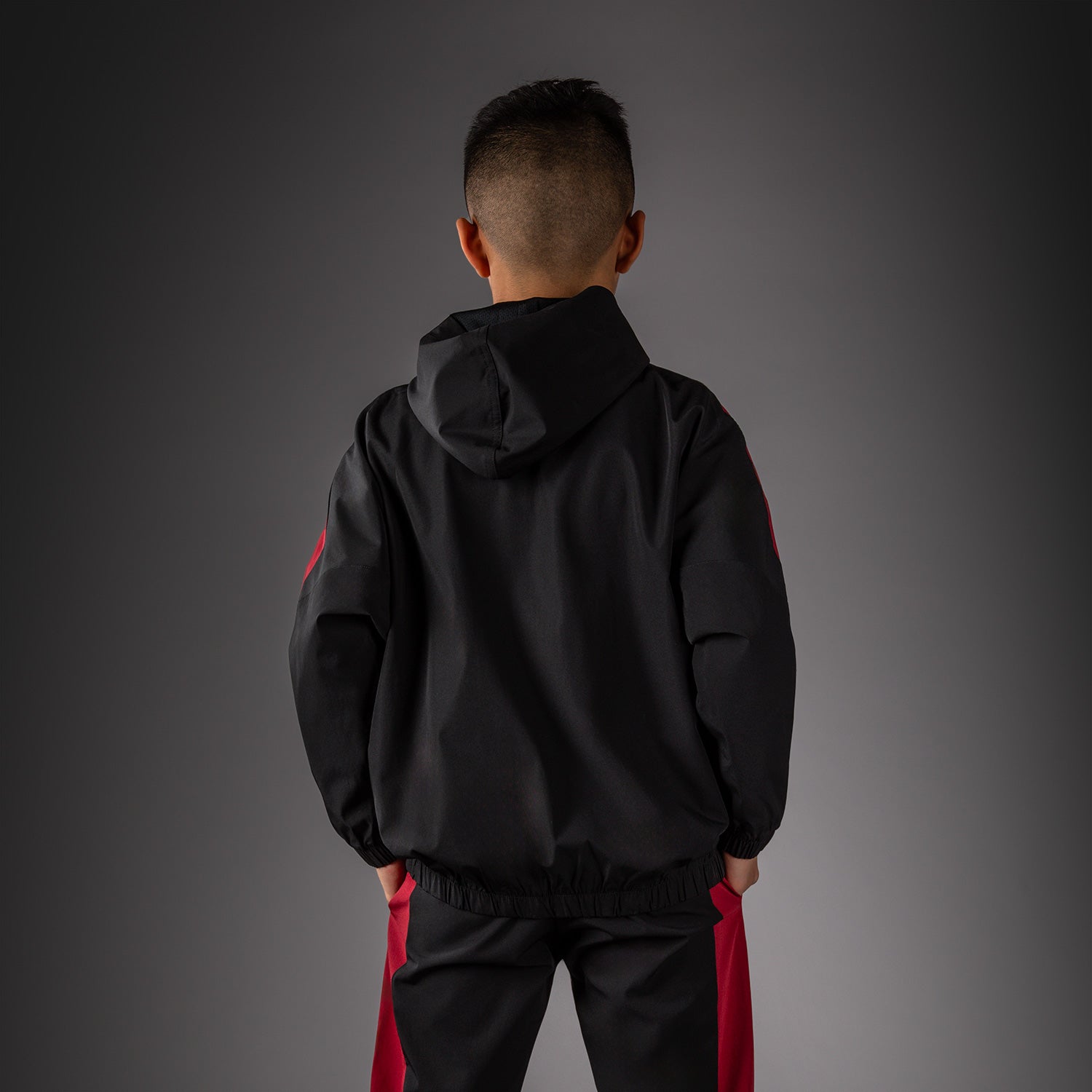 Venum Vectra Kids Track Jacket - Black/Red  product-type_Jackets Venum
