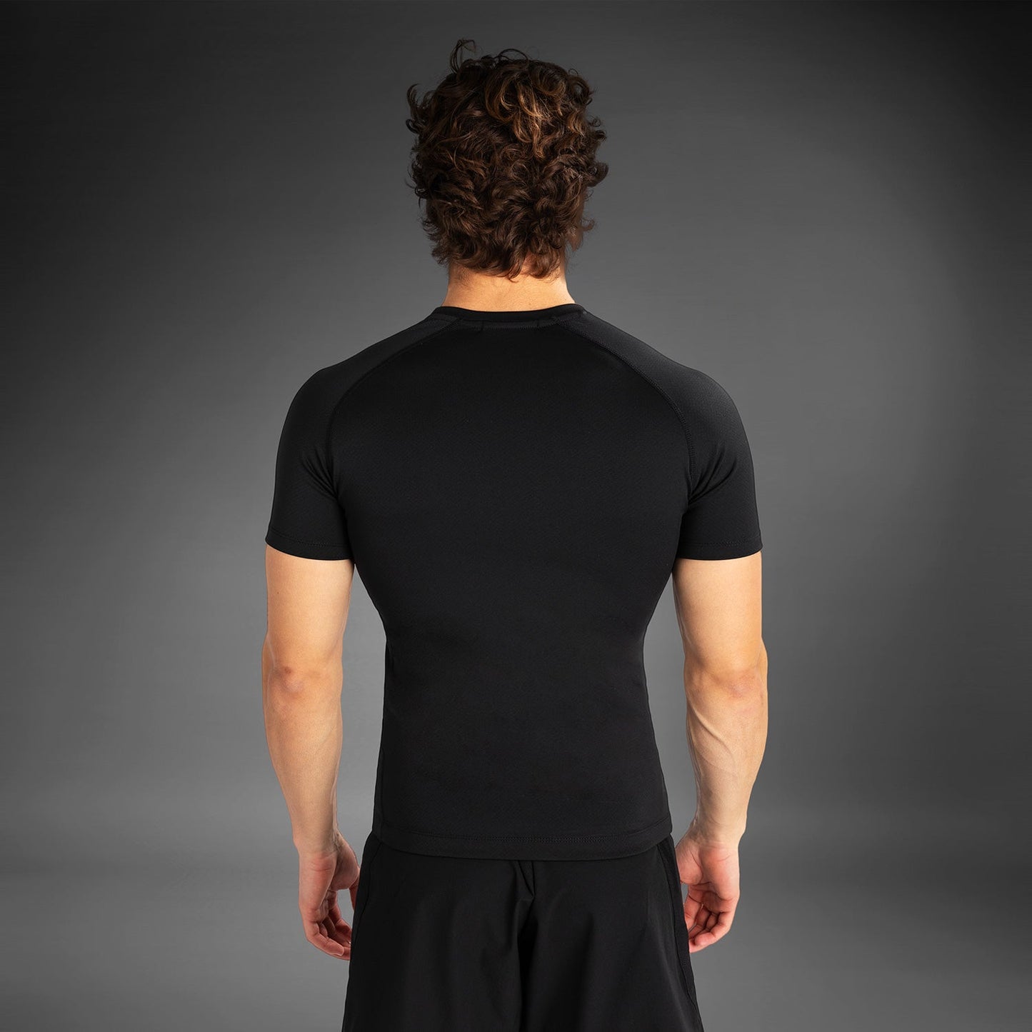Venum Contender Men’s Short Sleeve Rashguard - Black/White