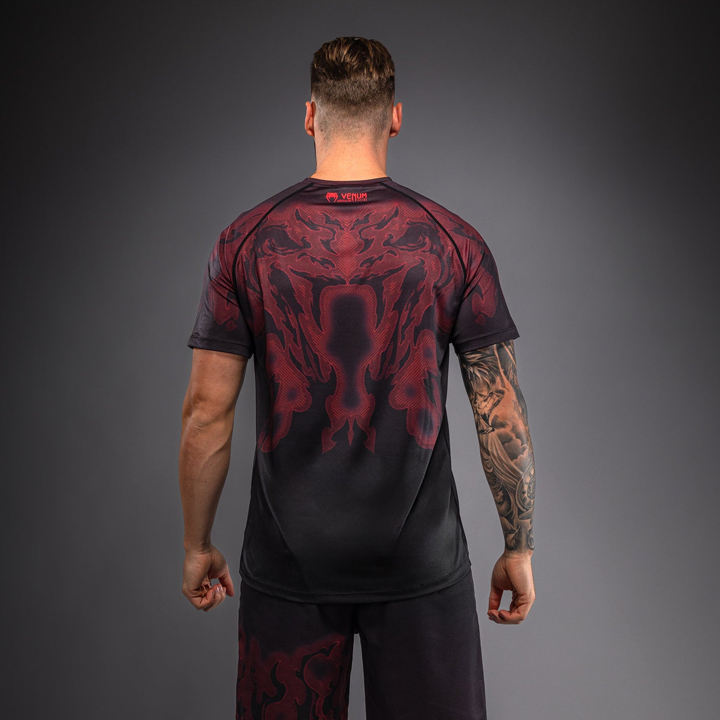 Venum Spectre Dry-Tech T-Shirt - Black/Red  product-type_Dry Tech T-Shirts Venum