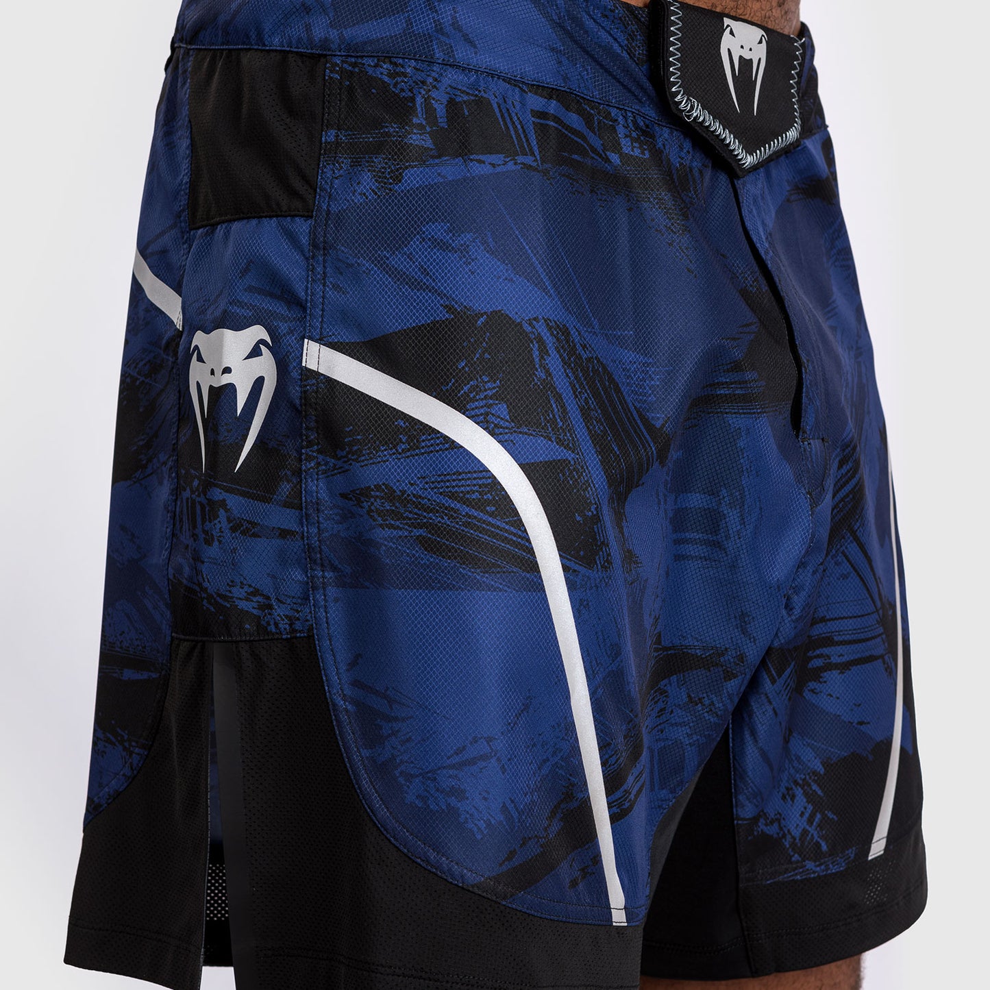 Venum Electron 3.0 Fight Shorts - Navy Blue