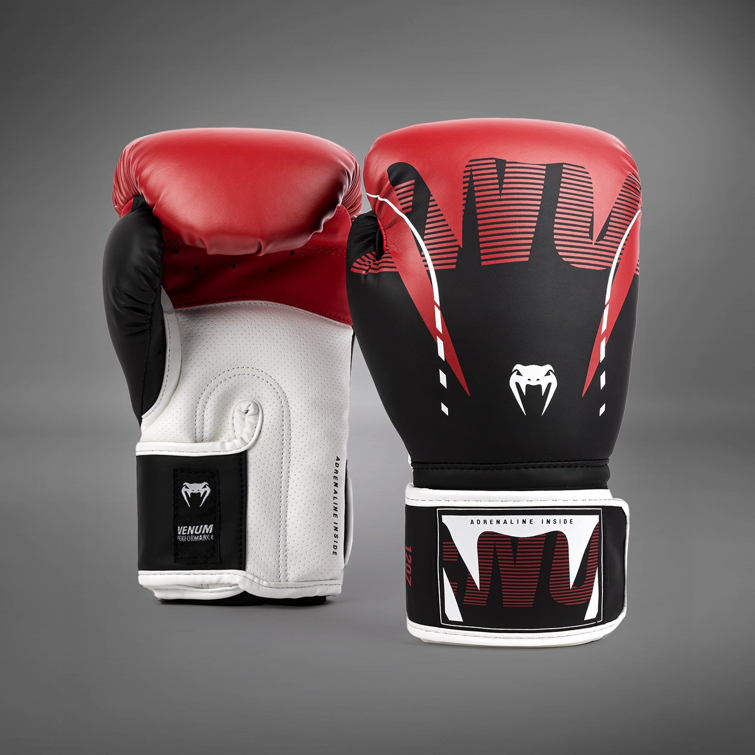 8oz Venum Adrenaline Red ボクシンググローブ UFC Venum Adrenaline Boxing Gloves - Red - Venum