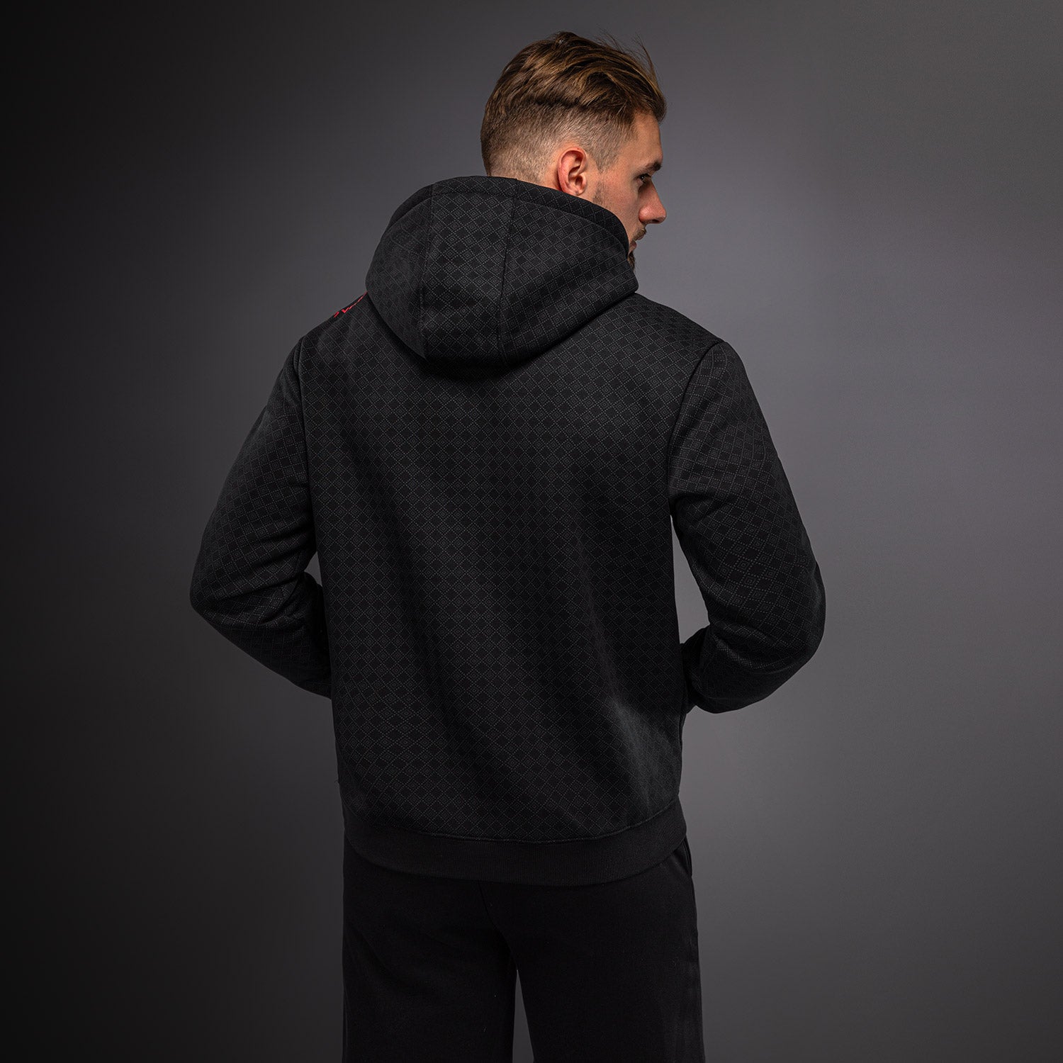 Venum x Roger Gracie Signature Hoodie - Black/Red  product-type_Sweatshirts Venum
