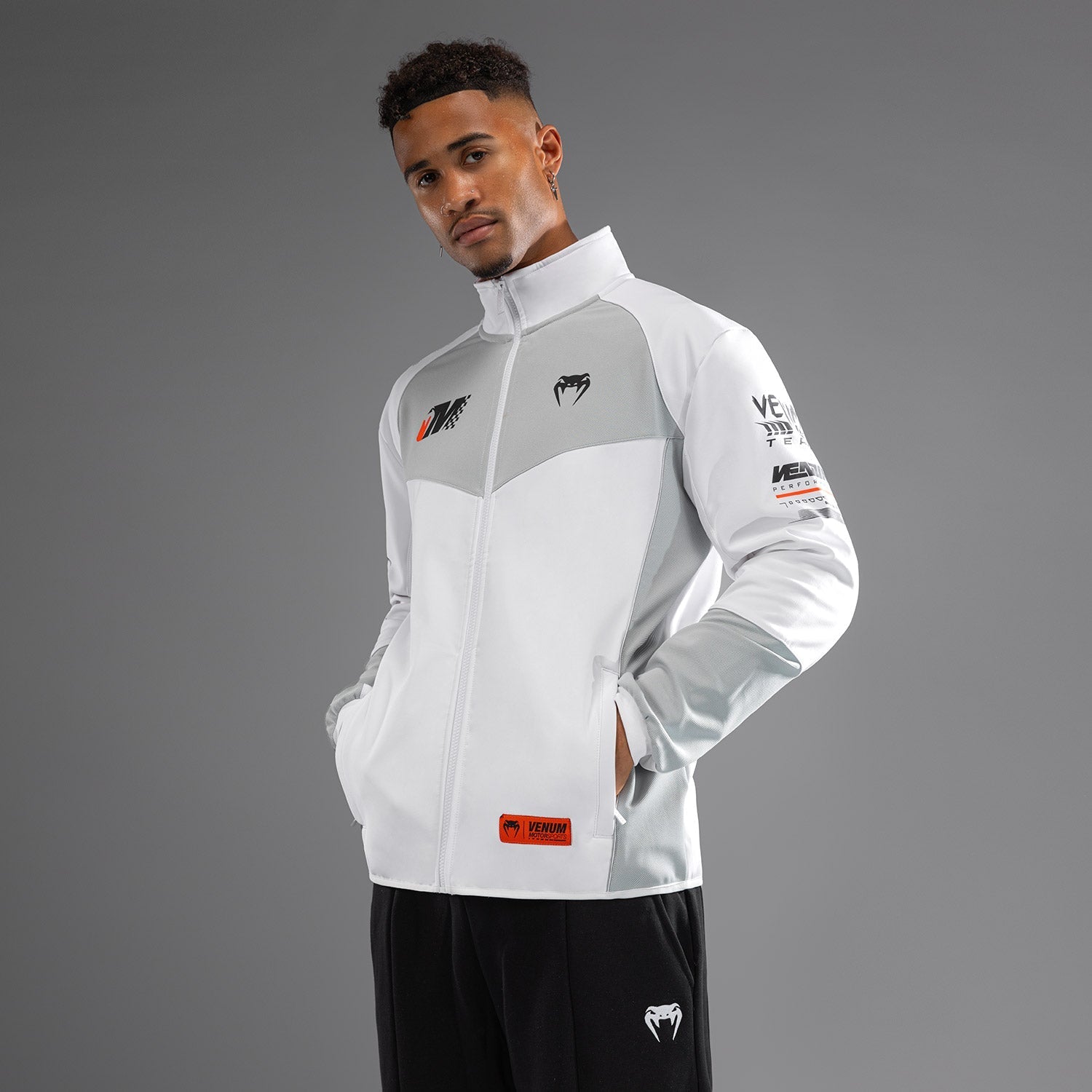 Venum Motorsport Softshell Jacket - Snow White - Venum