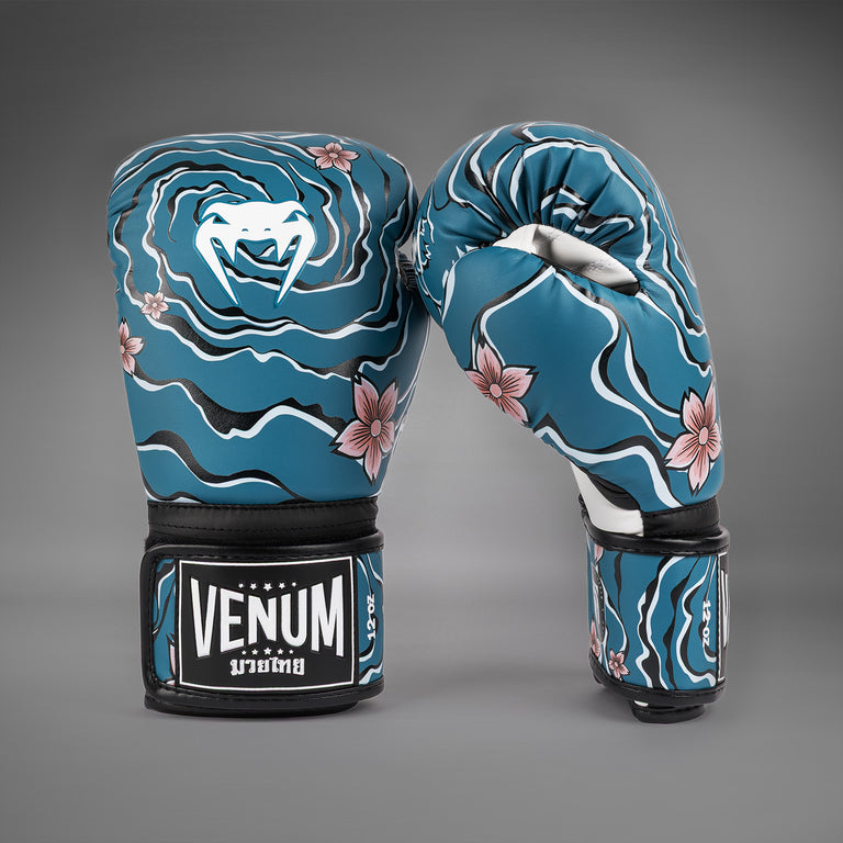 Venum Tawanchay ボクシンググローブ Venum X Tawanchay Boxing Gloves Blue/White - Venum