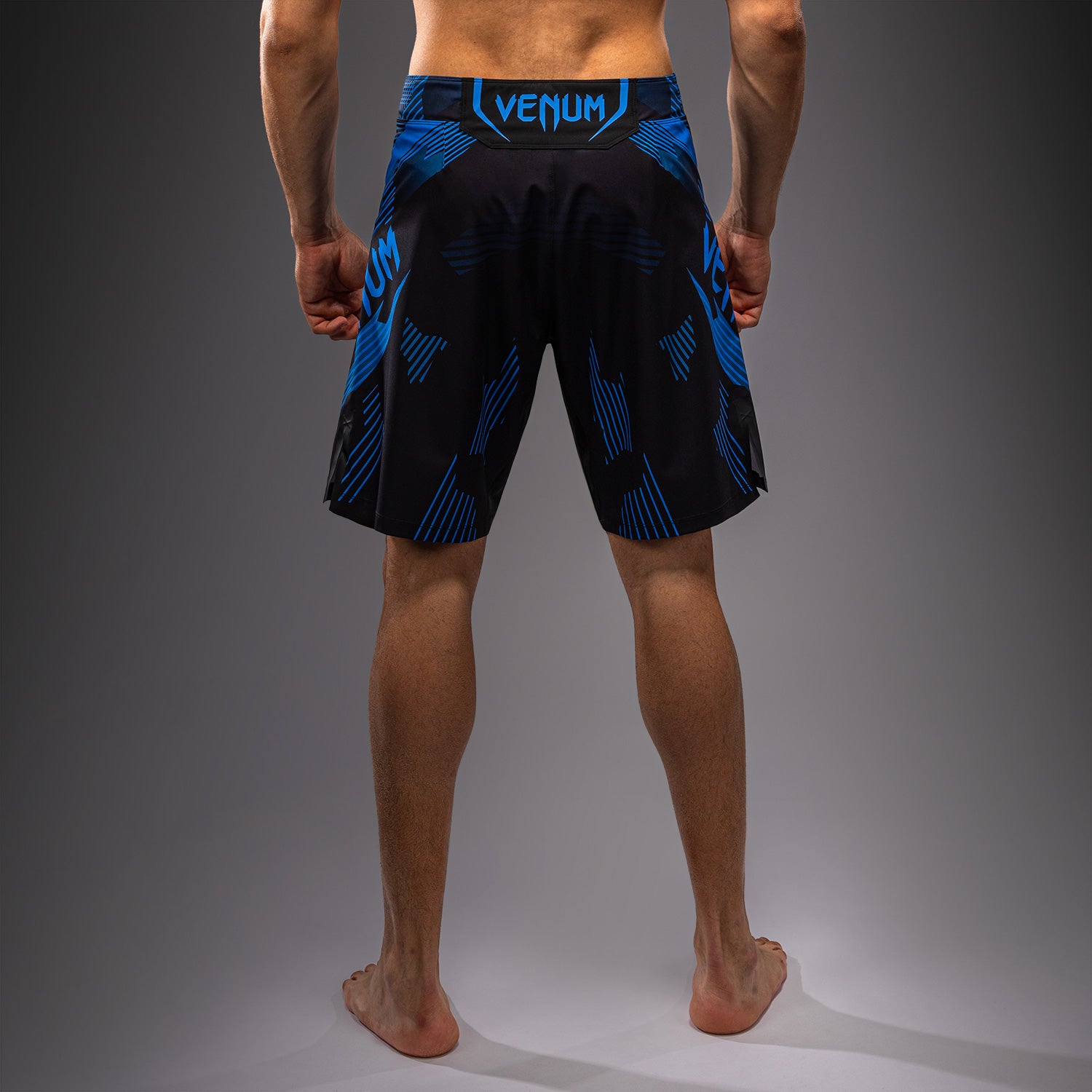 Venum No-Gi 6.0 Fight Shorts - Black/Blue  product-type_MMA Shorts Venum