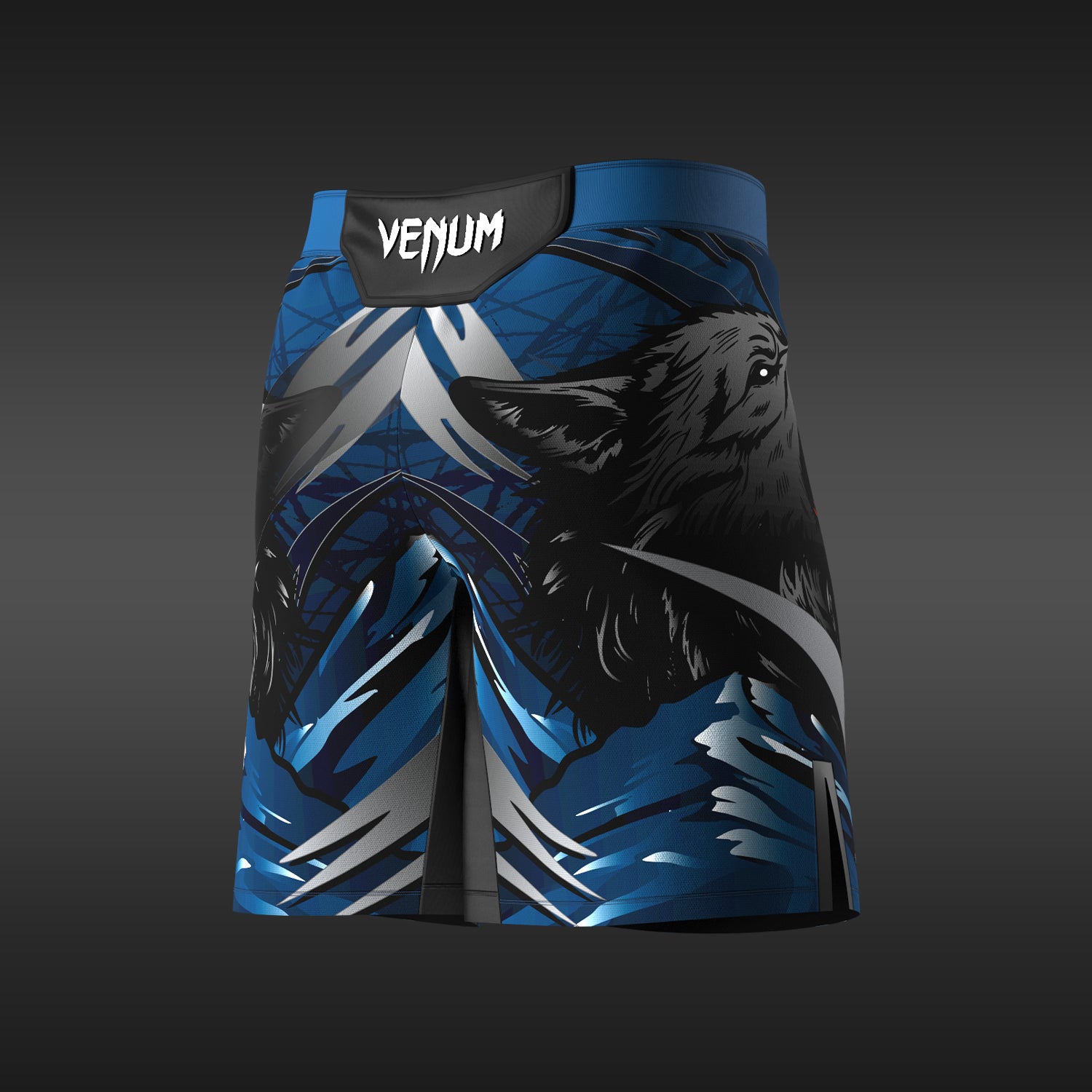 Men's Unrivaled by Venum Blue Khamzat Chimaev Long Fit Fight Short