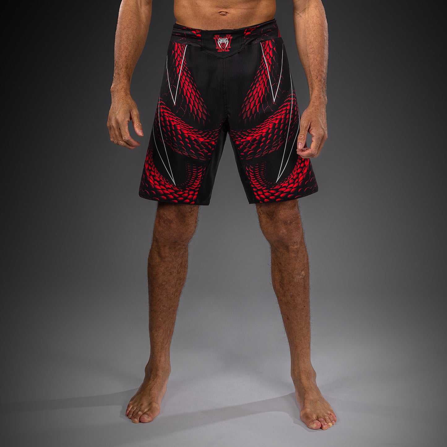 Venum Matupa Fightshorts - Black/Red/Silver