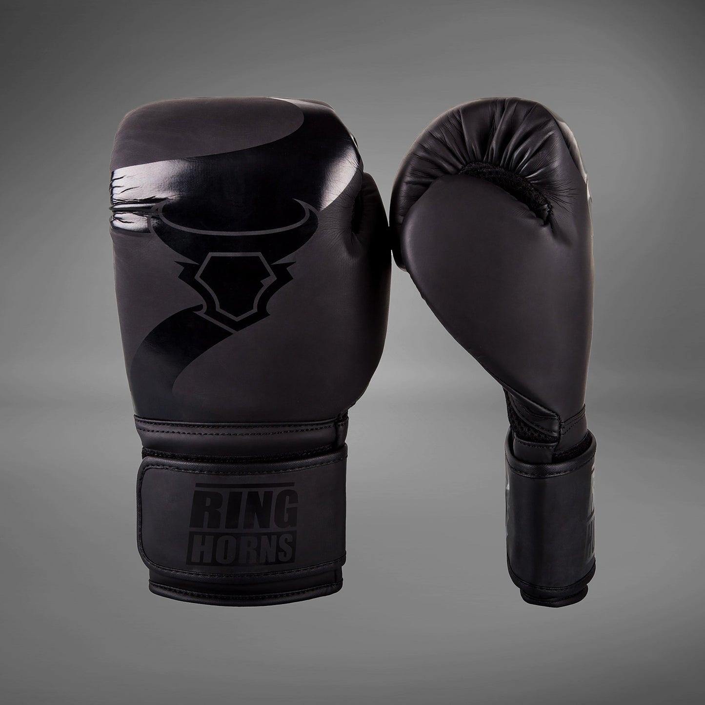 Ringhorns Charger Boxing Gloves - Black/Black
