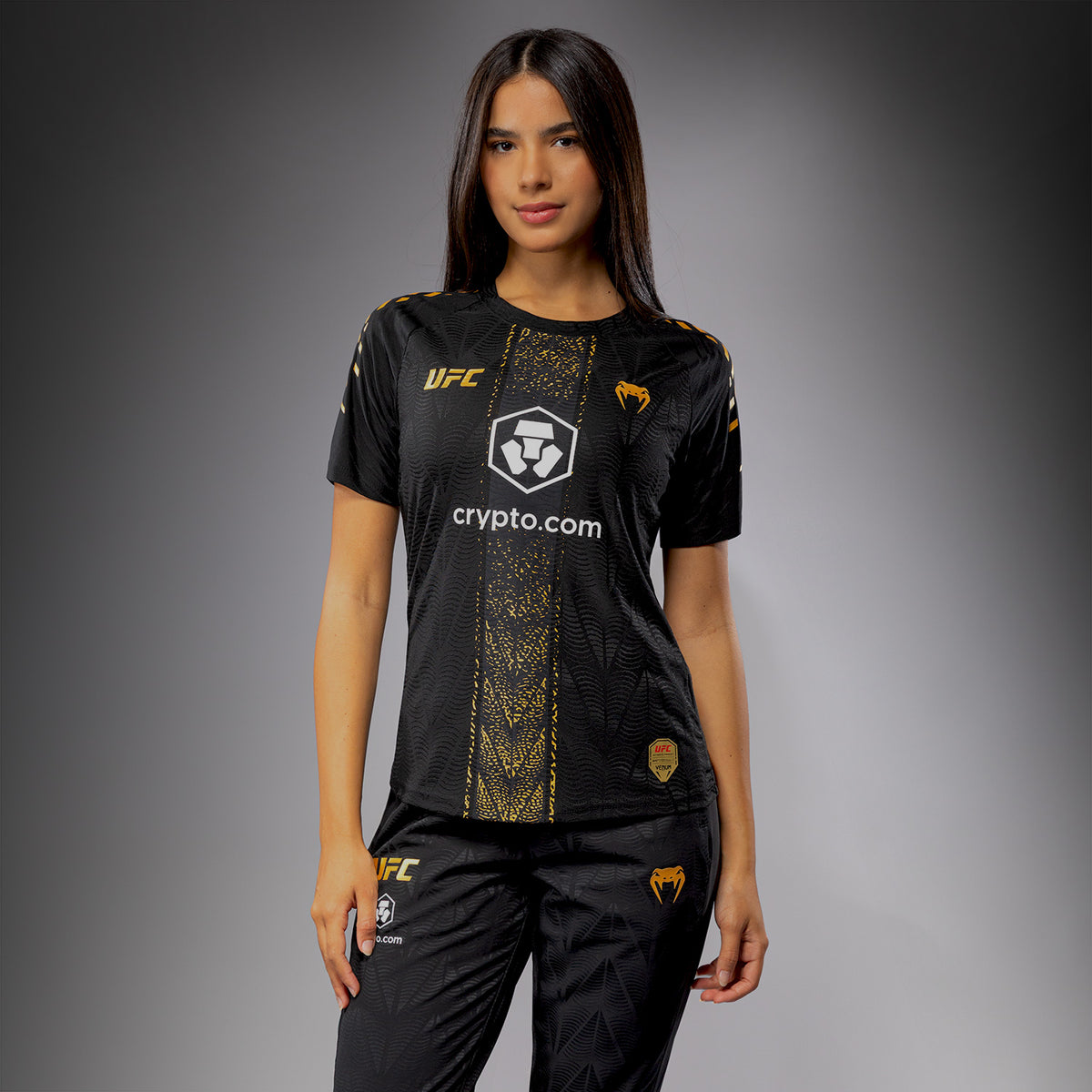 Women's UFC Zenith by Venum Champion Authentic Fight Night Walkout Jersey Personalized -Makhachev  product-type_T-Shirts Venum