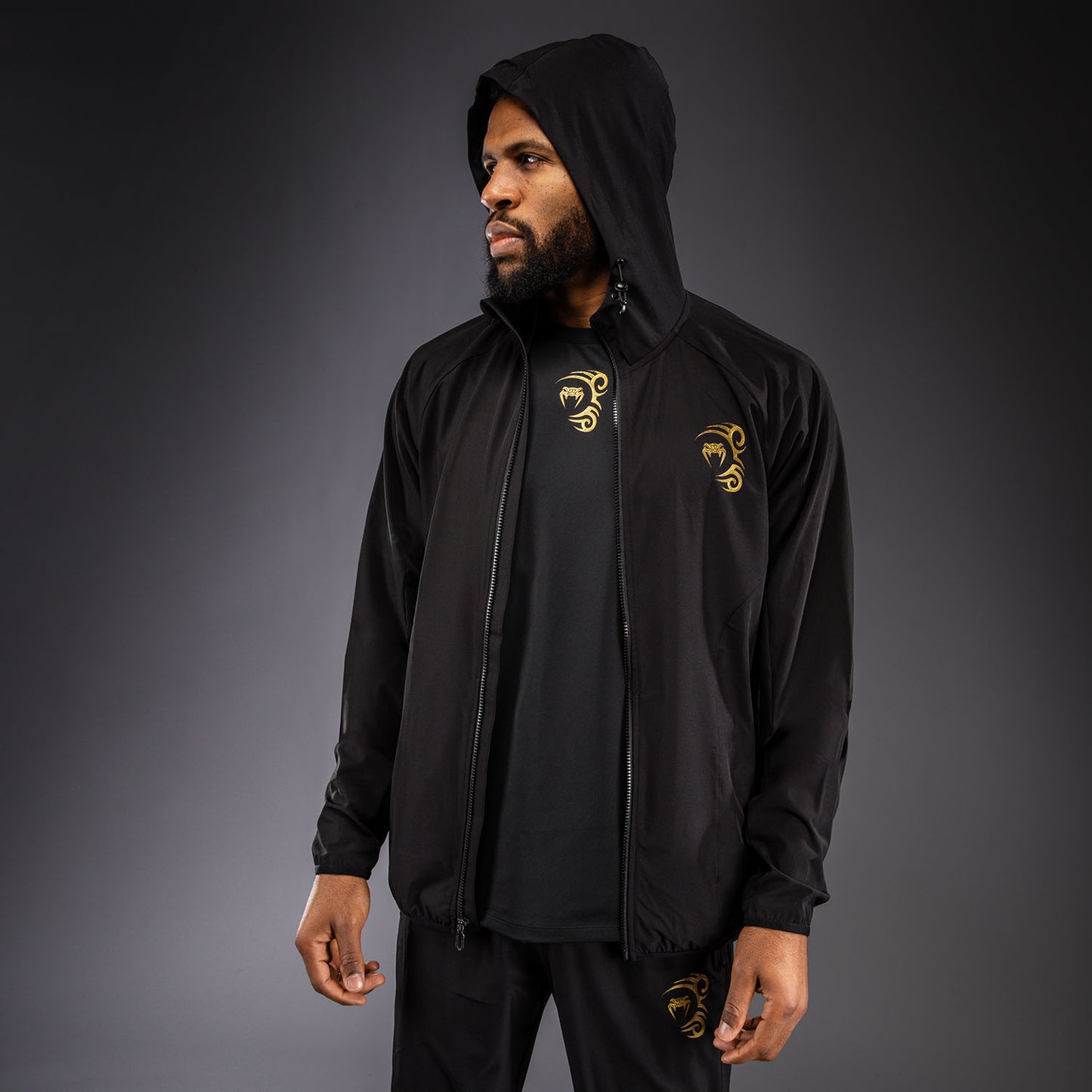 Venum x Mike Tyson Tiger Track Jacket - Black/Gold